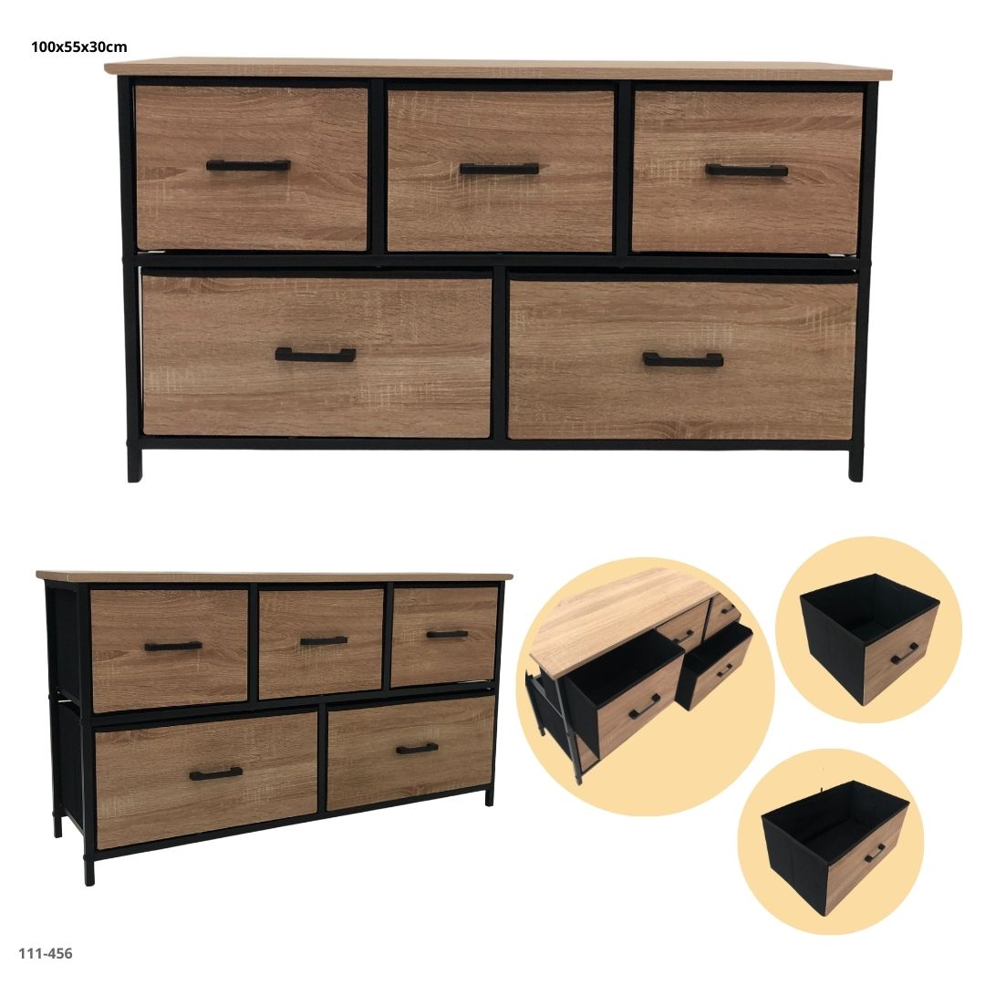 GAVETERO 5 GAVETAS 100*55*30CM