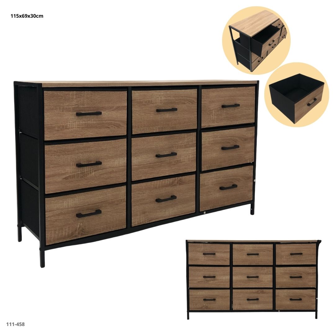 GAVETERO 9 GAVETAS 115*69*30CM