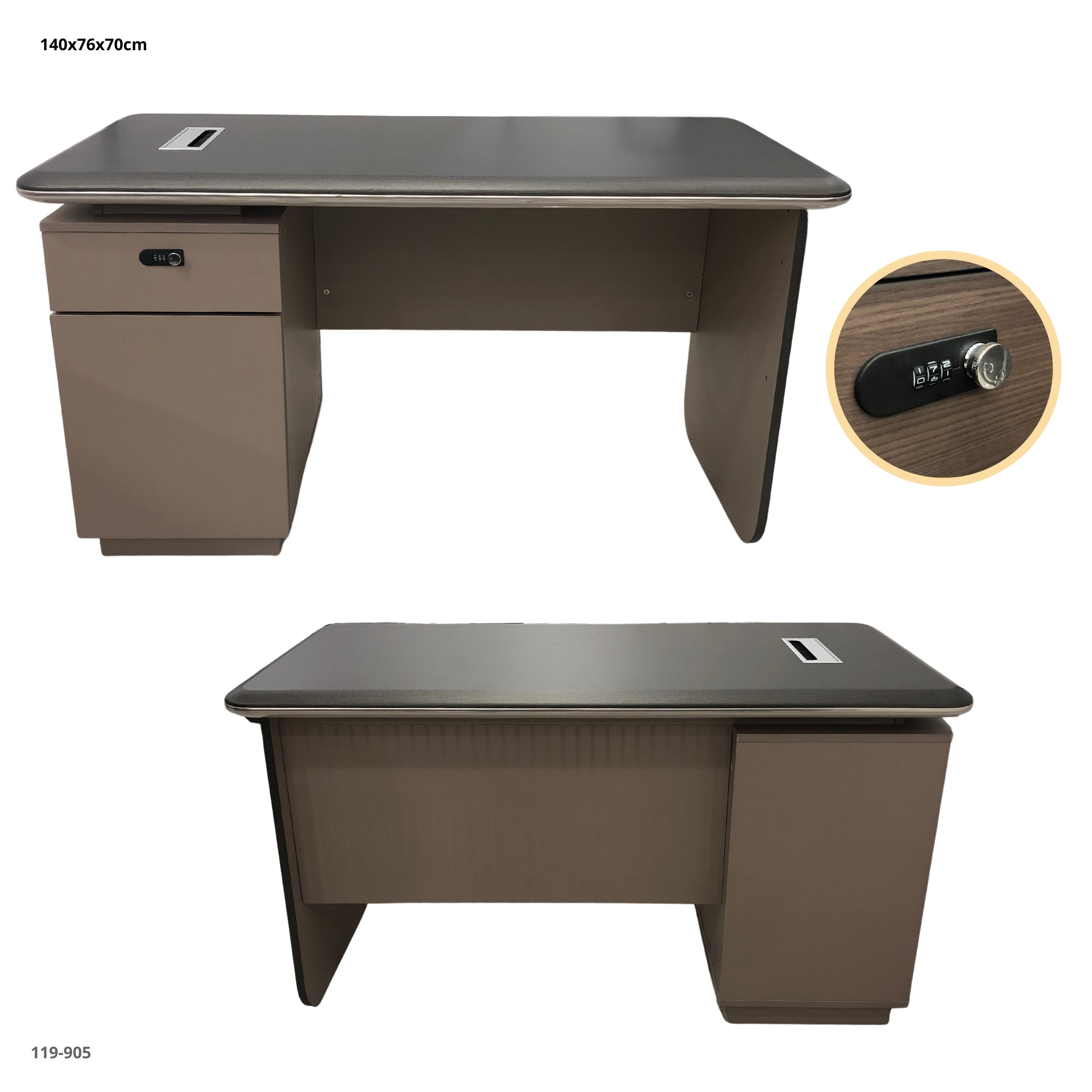 MESA DE OFICINA 140*70*76