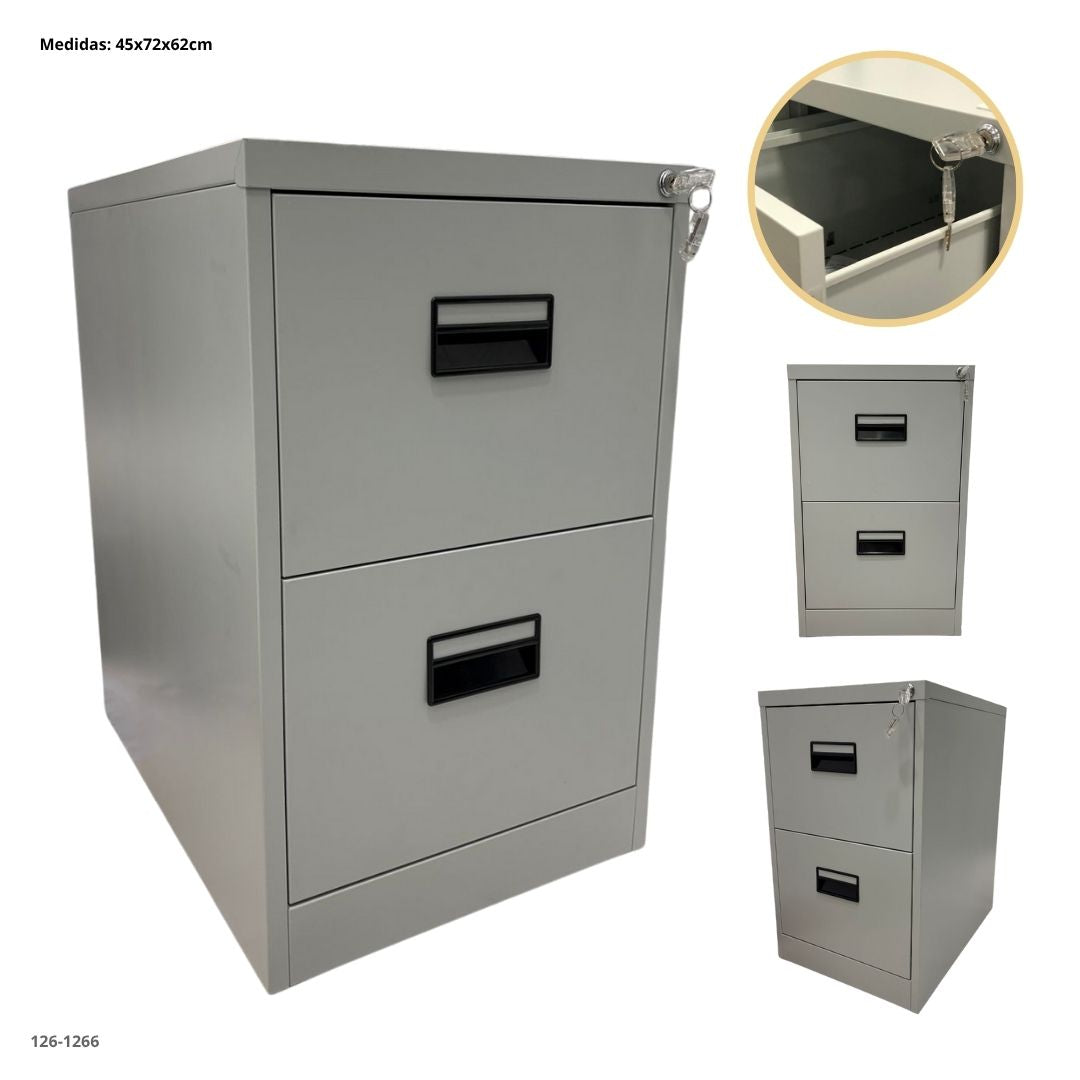 ARCHIVADOR METALICO 2 GAVETAS