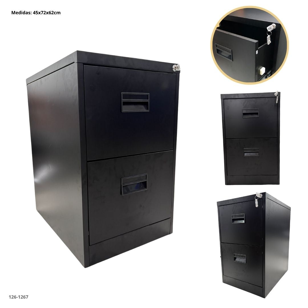 ARCHIVADOR METALICO 2 GAVETAS