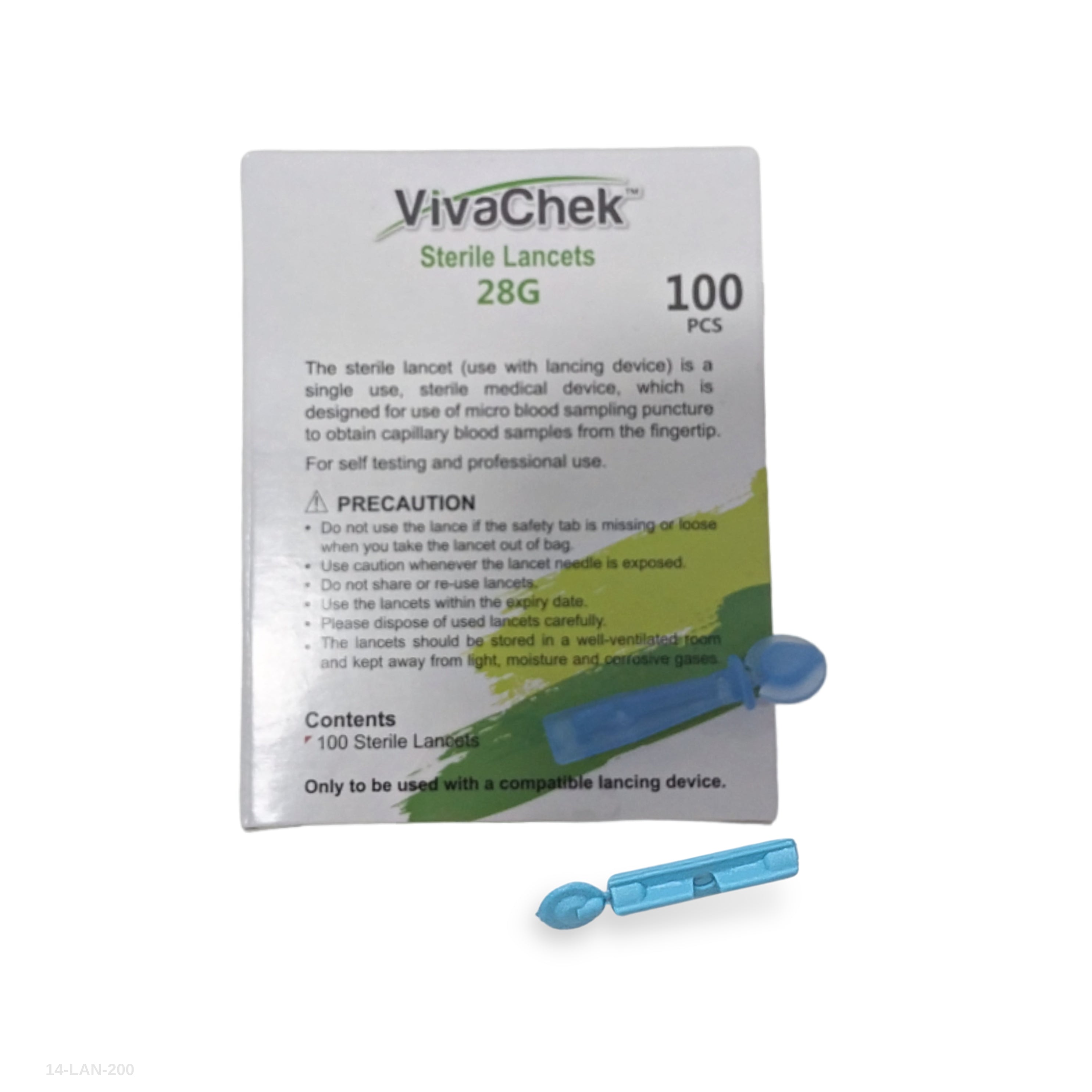 CAJA DE LANCETAS X 100