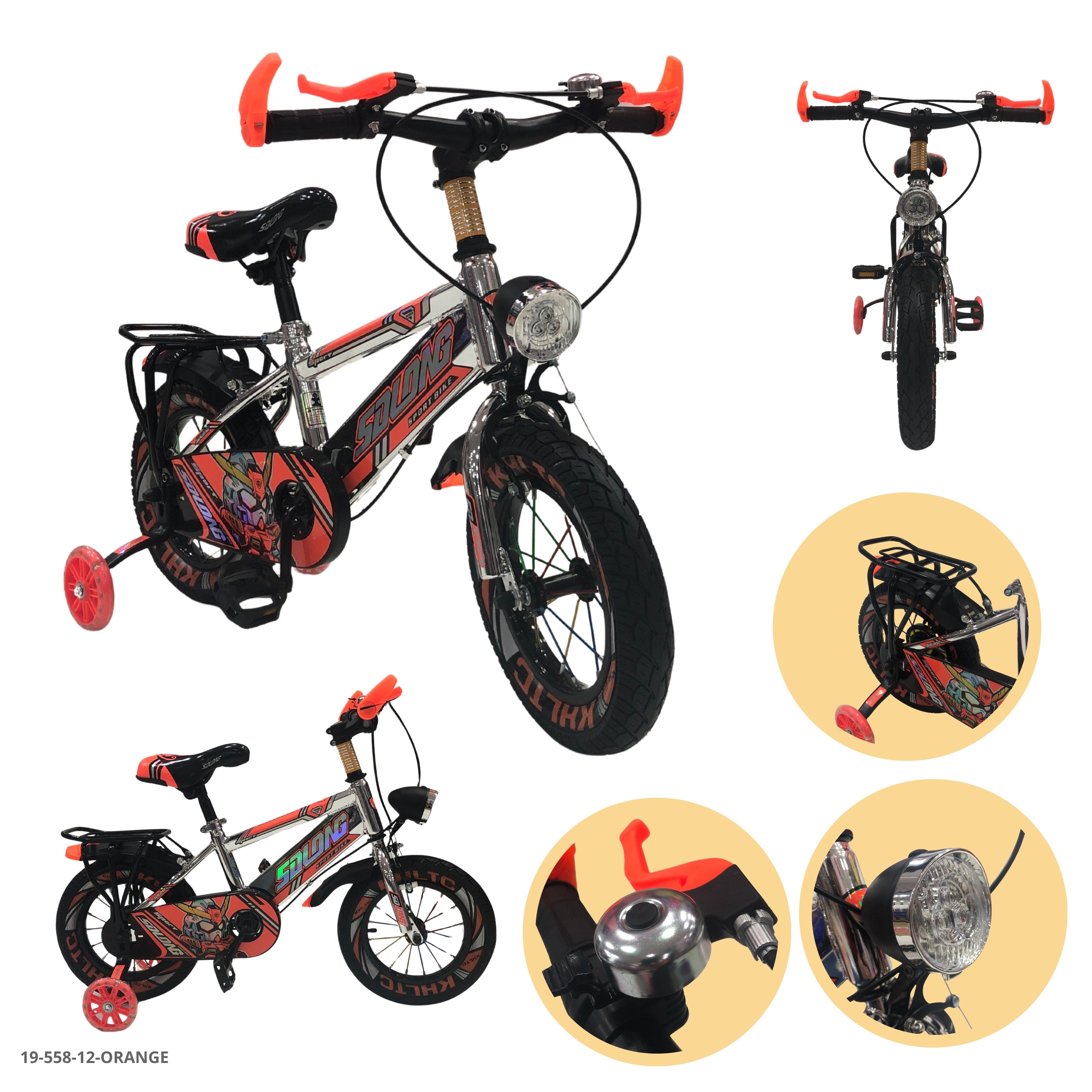 BICICLETA ORANGE 12"