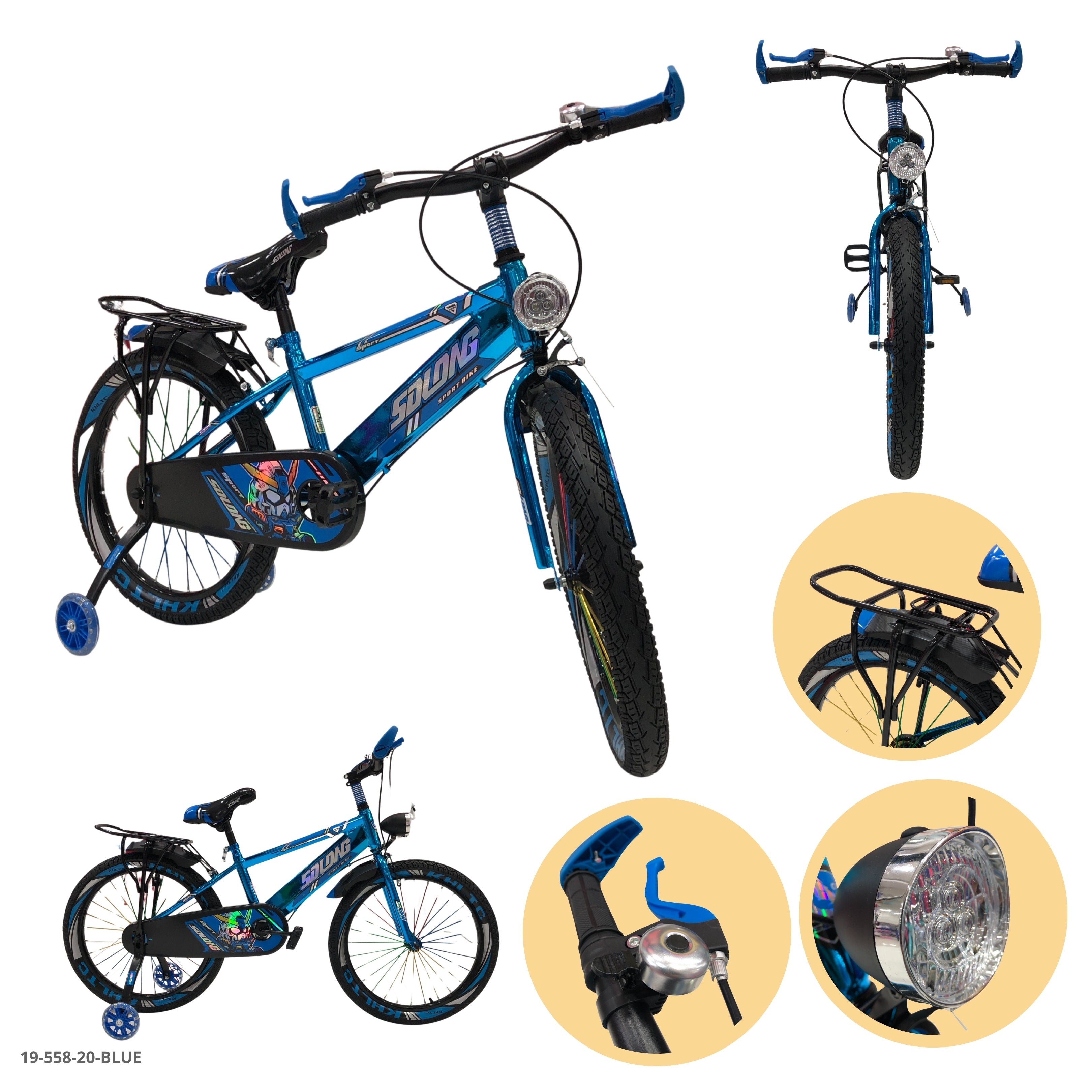 BICICLETA AZUL 20"