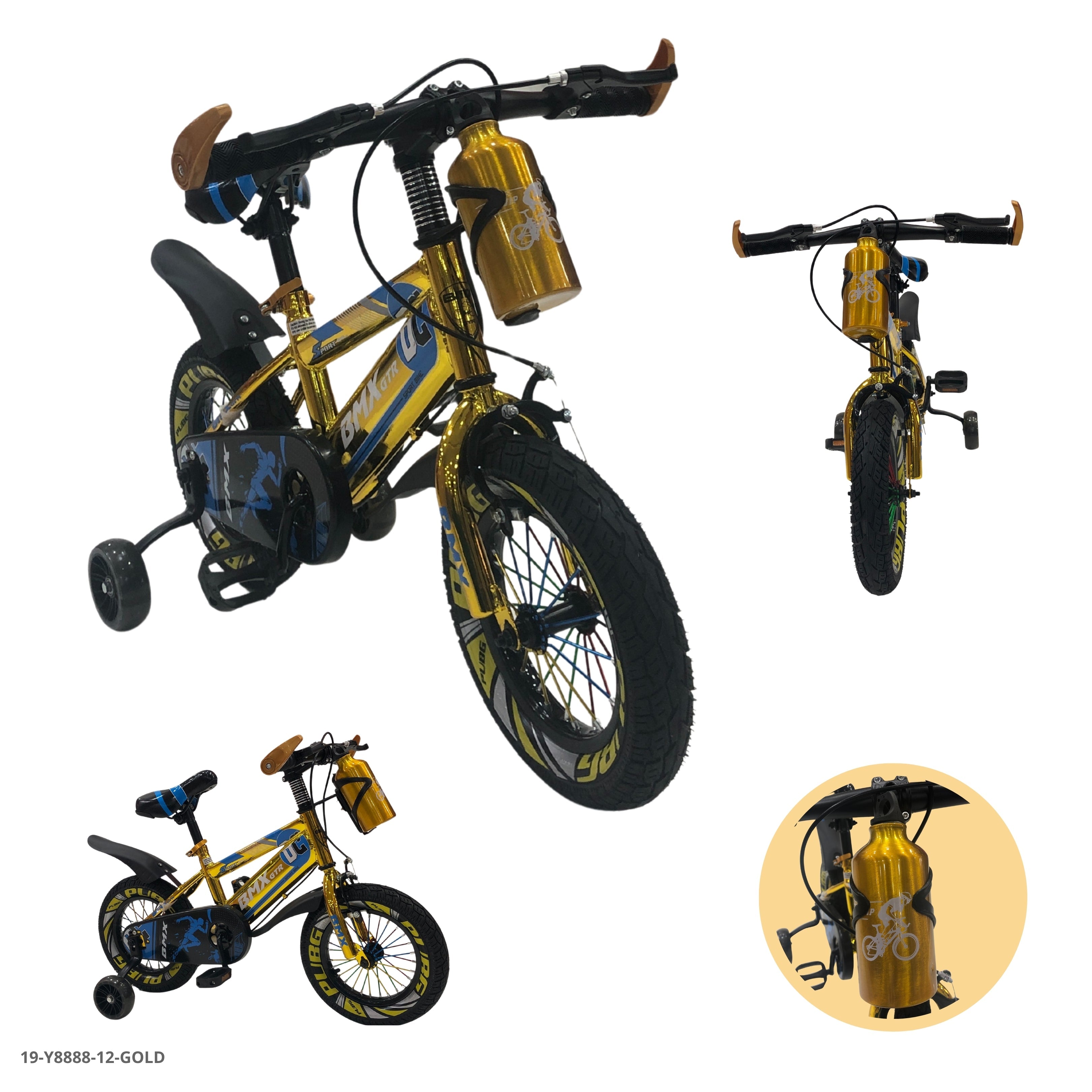 BICICLETA DORADA 12" C/TERMO