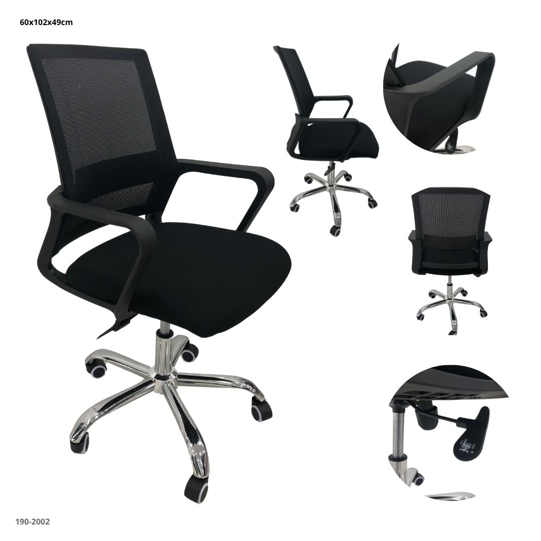 SILLA DE OFICINA NEGRA 2