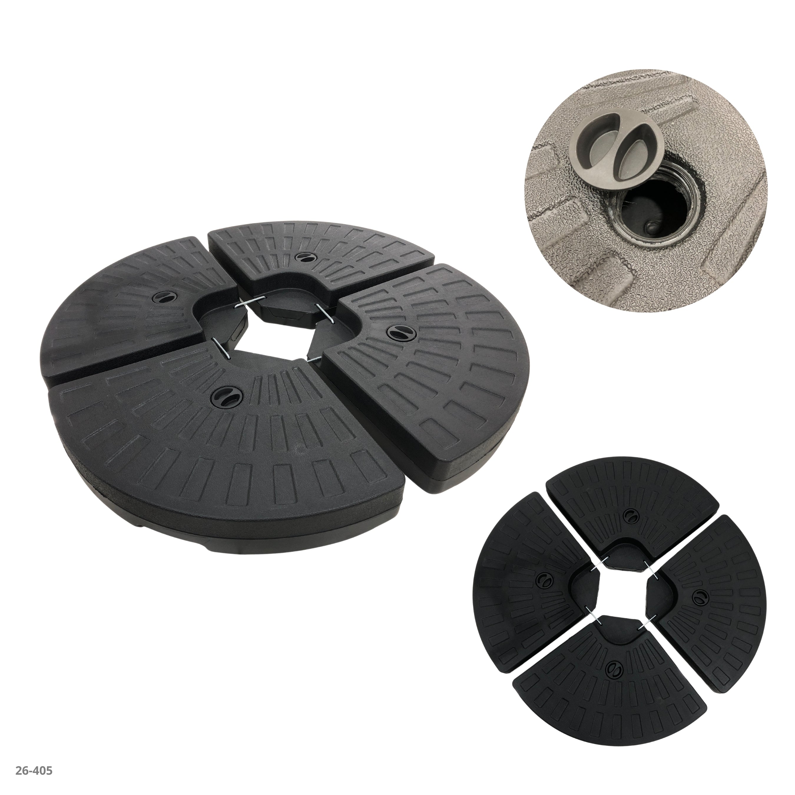 BASE DE SOMBRILLA BANANA