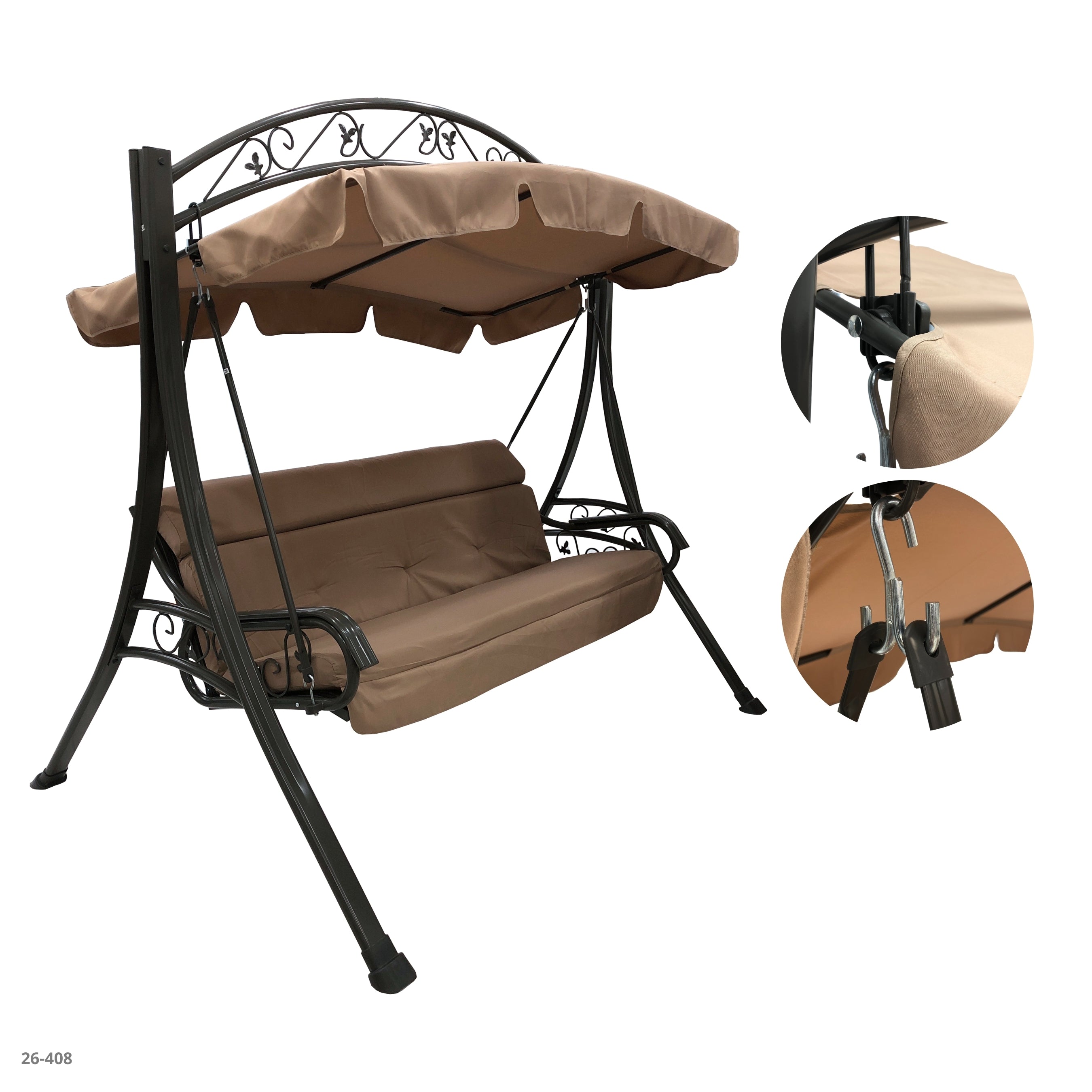 SILLA MECEDORA KHAKI