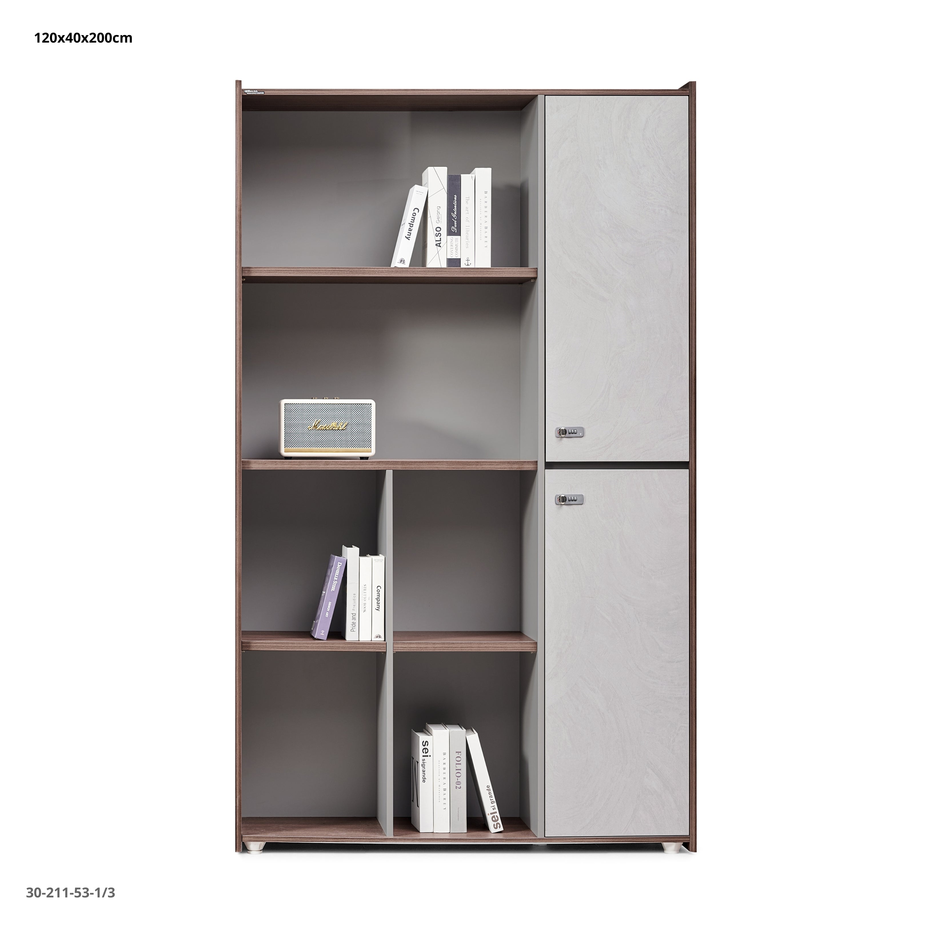 BIBLIOTECA DE OFICINA 120*40*200