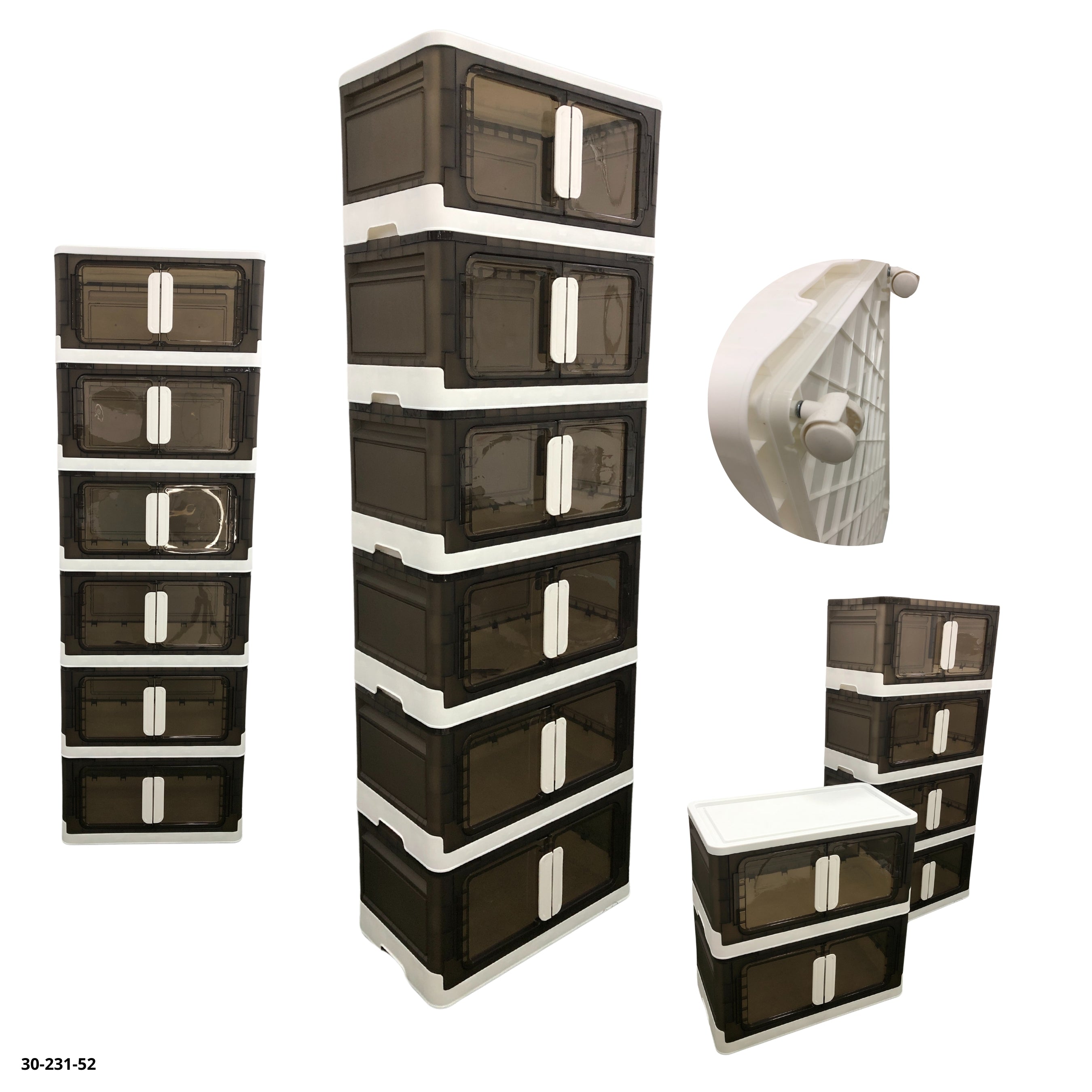 ORGANIZADOR BLANCO/TRANSPARENTE