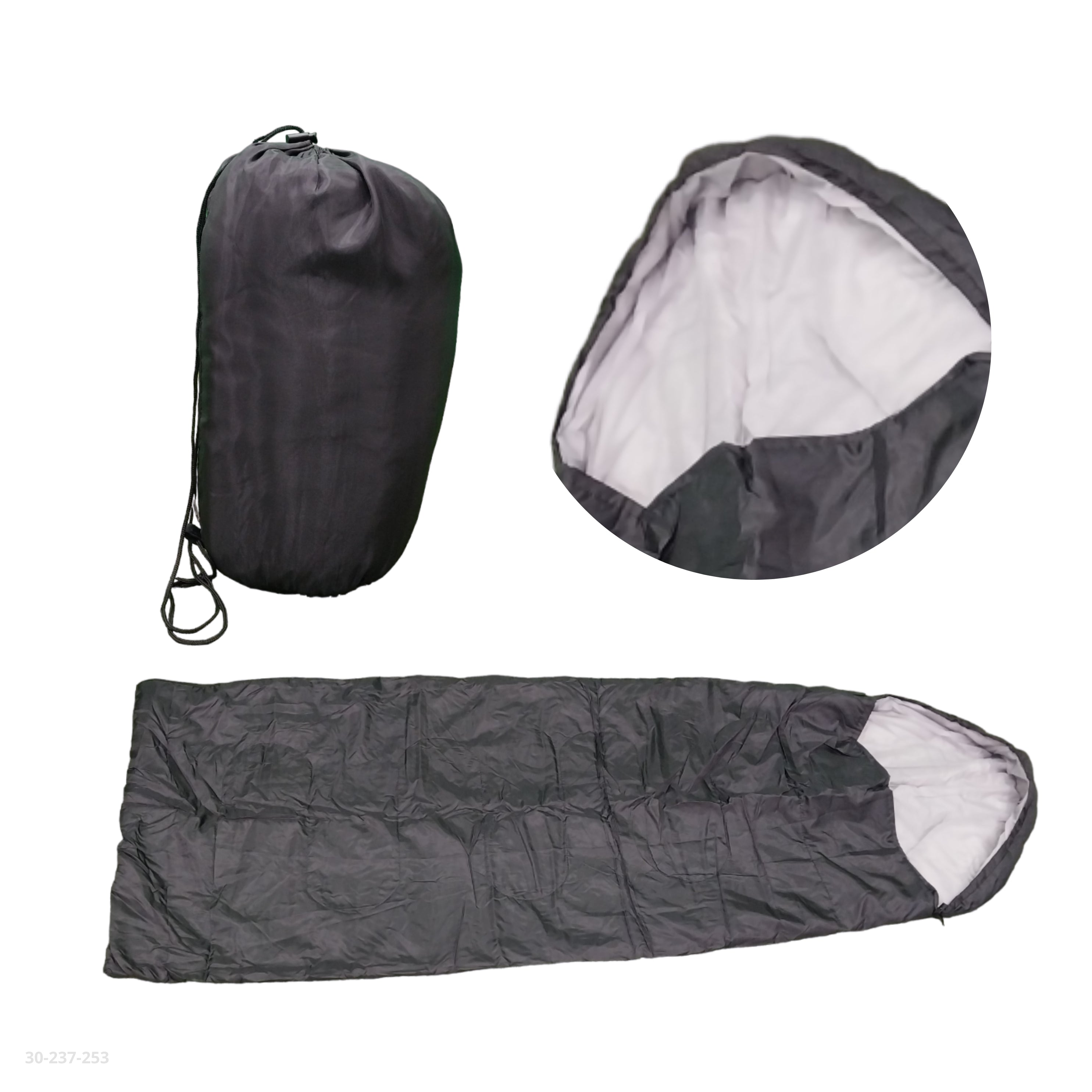 SACO DE DORMIR NEGRO