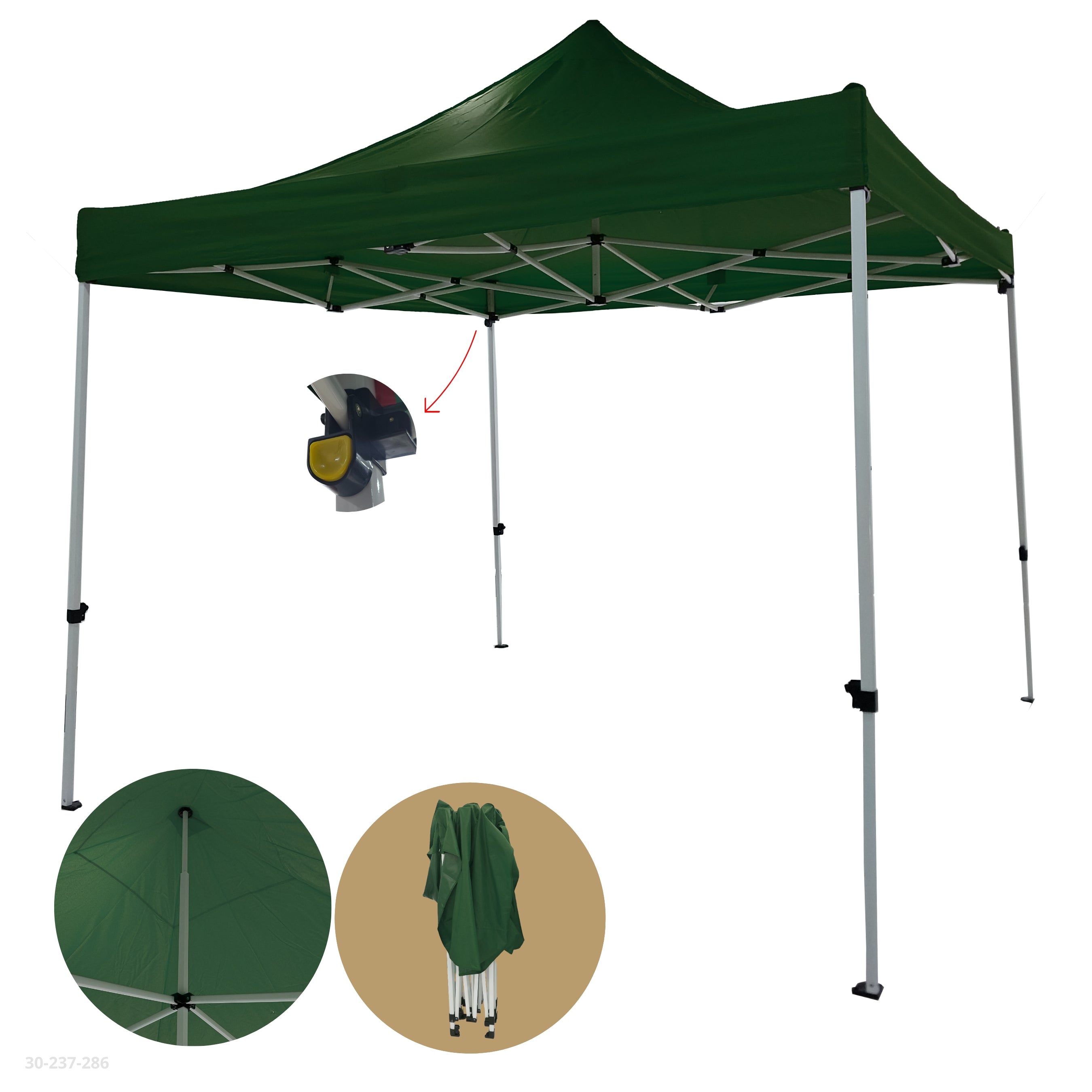 TOLDA/LONA 600D VERDE 3MX3M