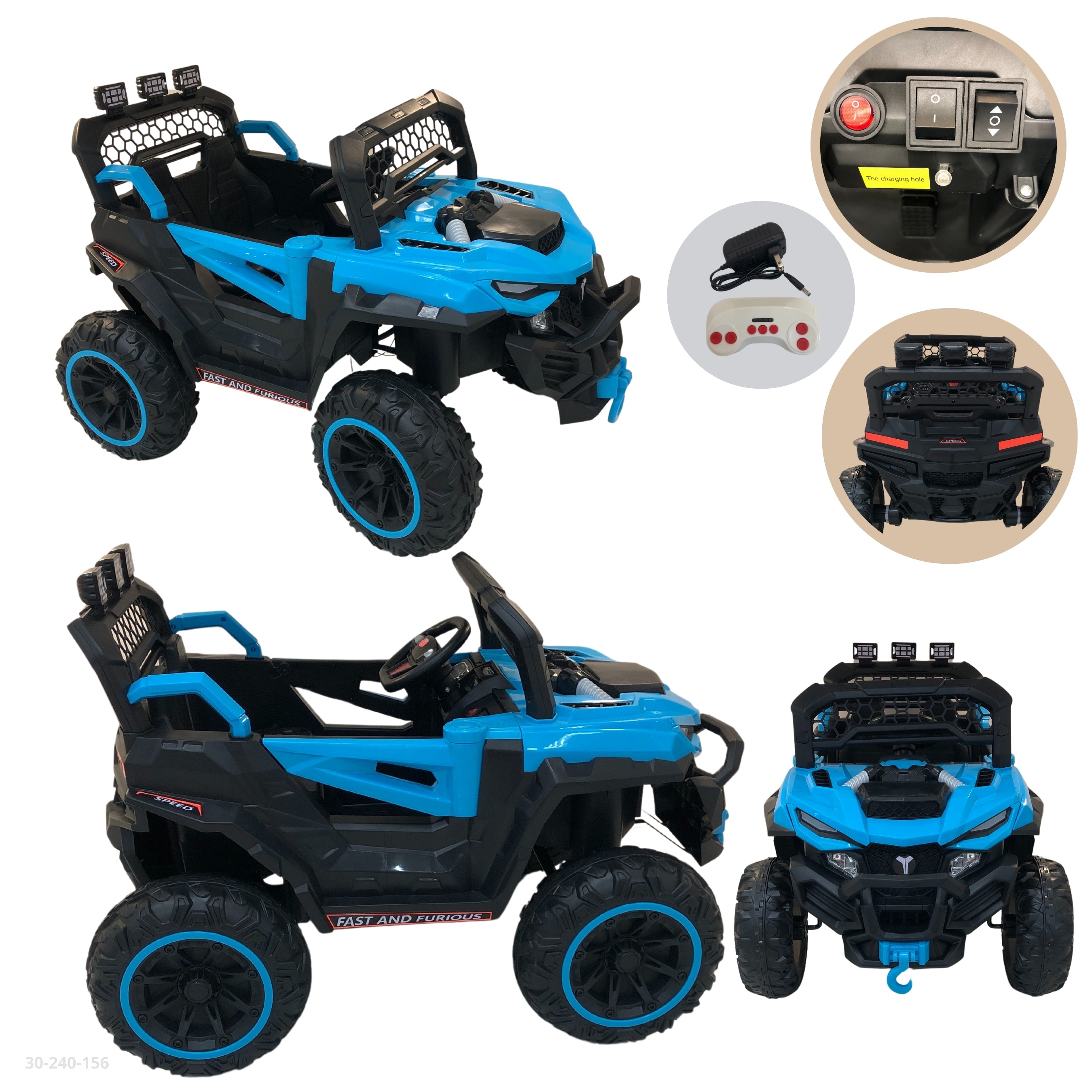 CARRO CELESTE TODO TERRENO