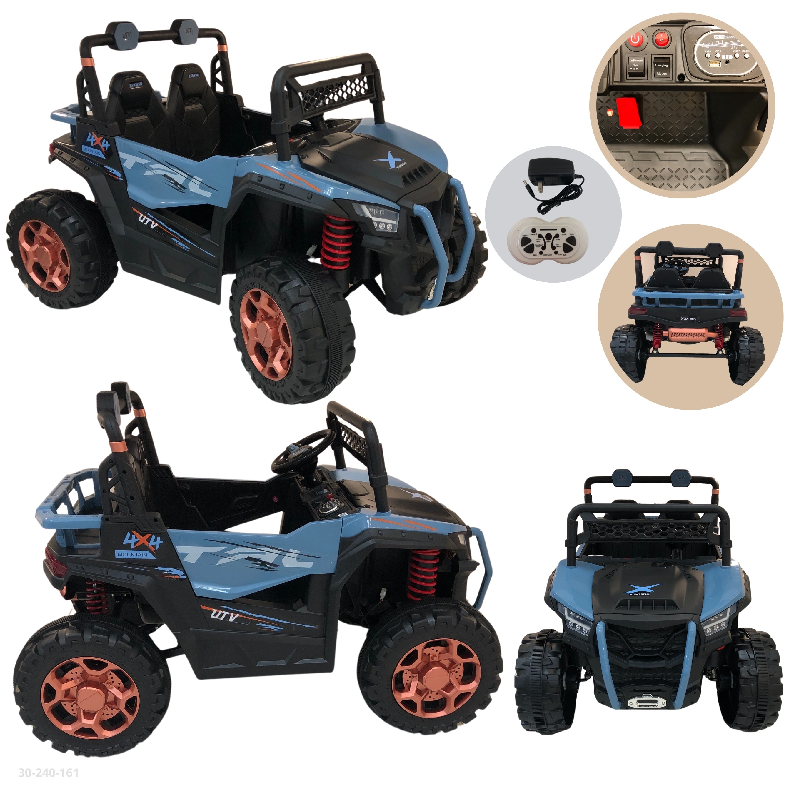 CARRO CELESTE TODO TERRENO