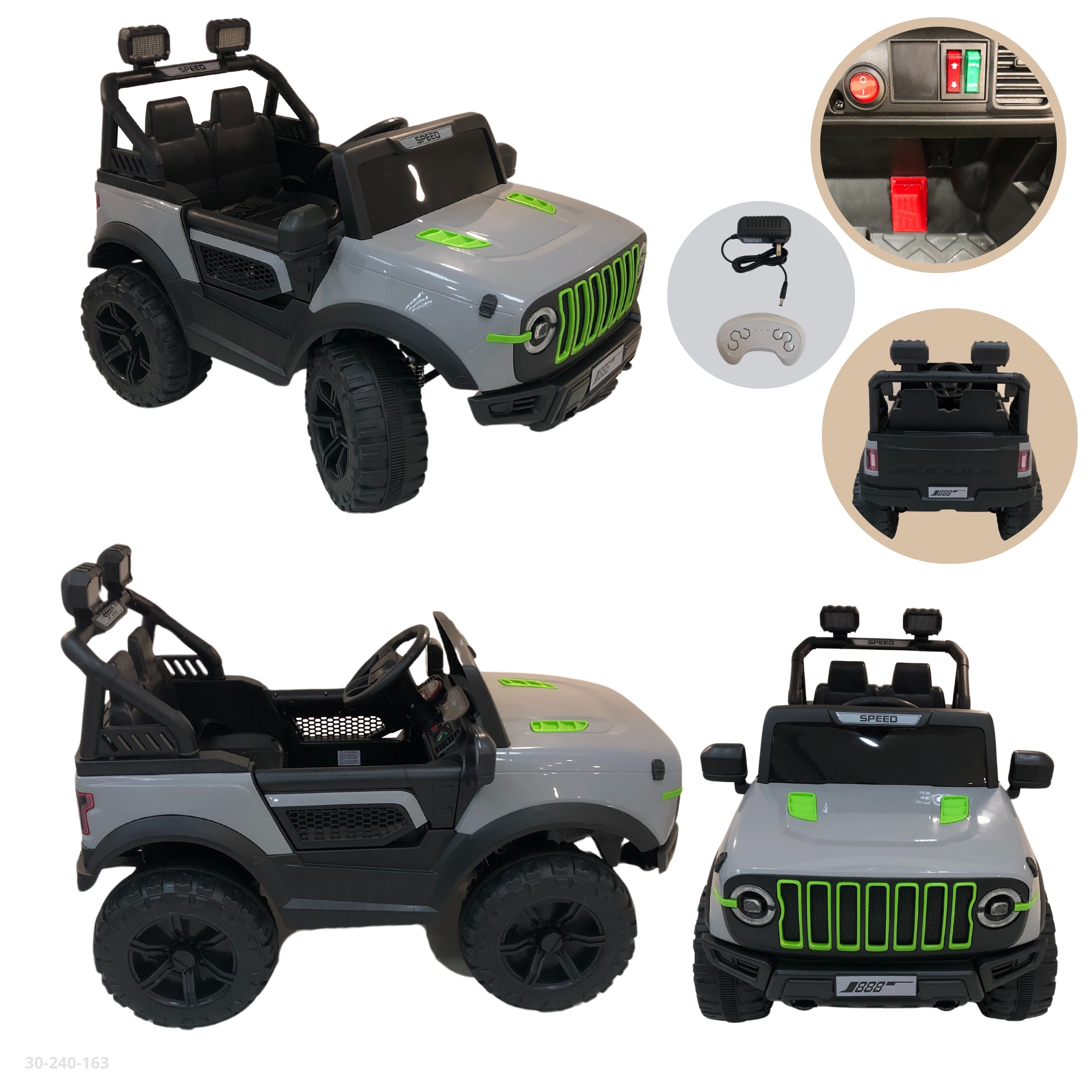 CARRO BLANCO TODO TERRENO