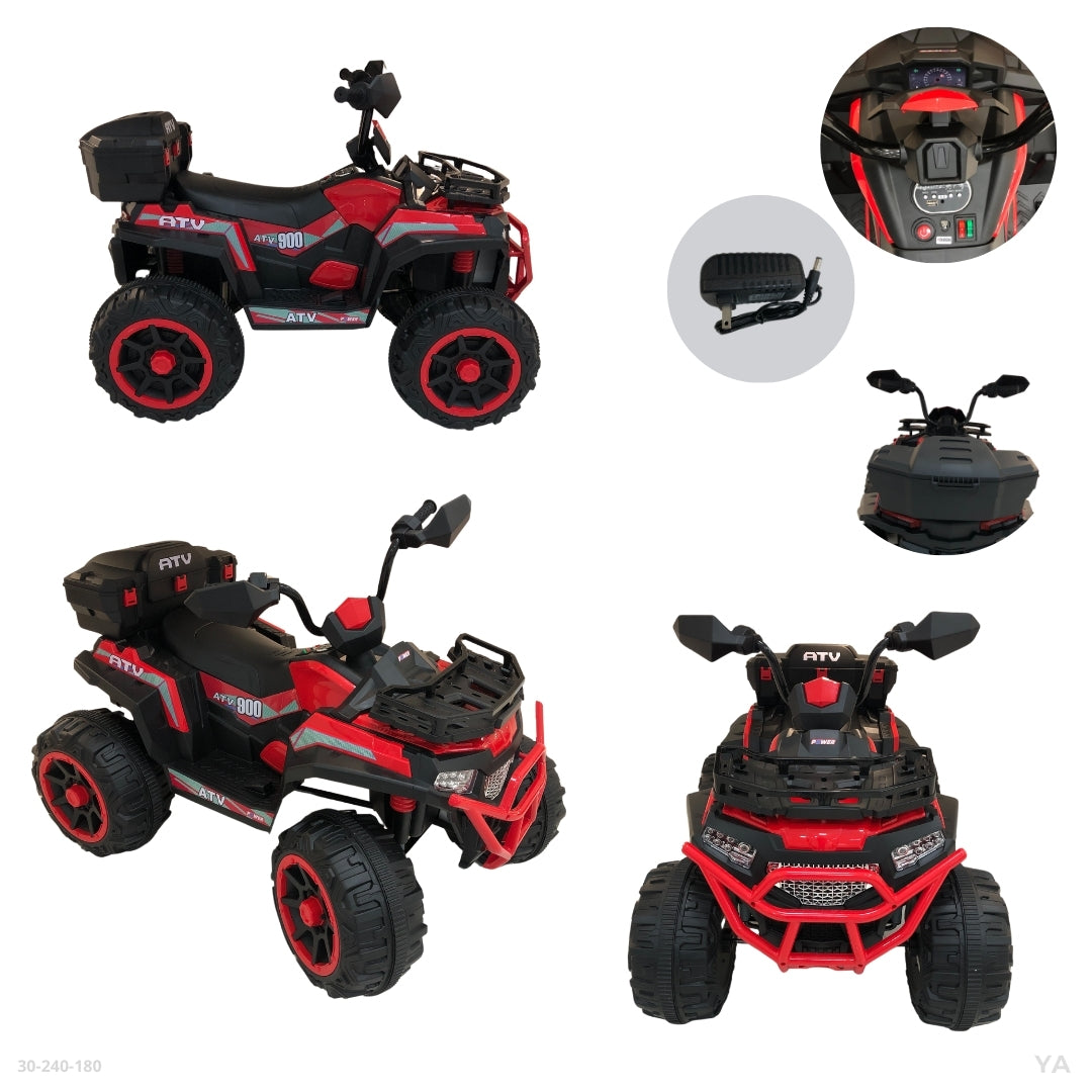 MOTO ROJO TODO TERRENO