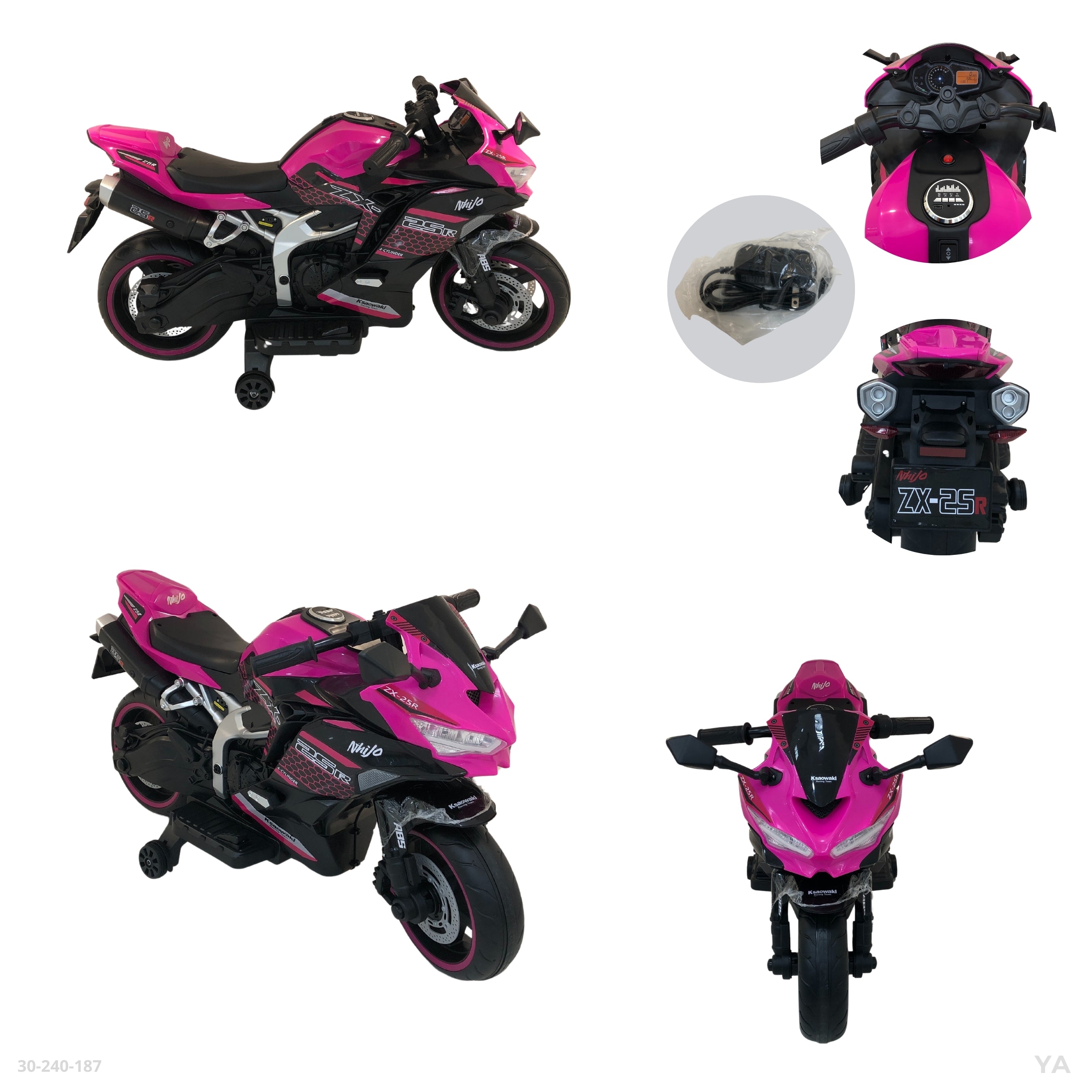 MOTO ROSA NINJA