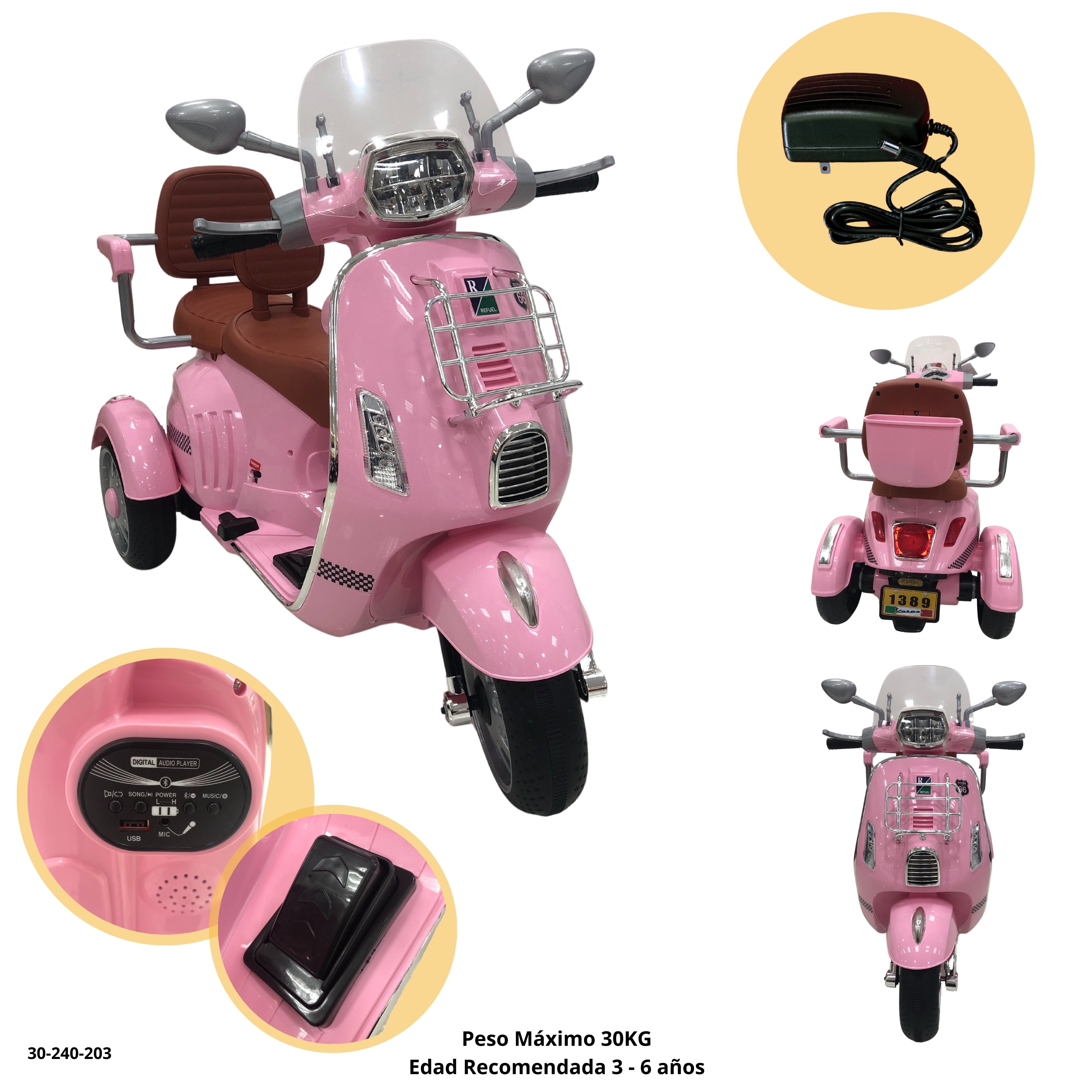 MOTO ROSA