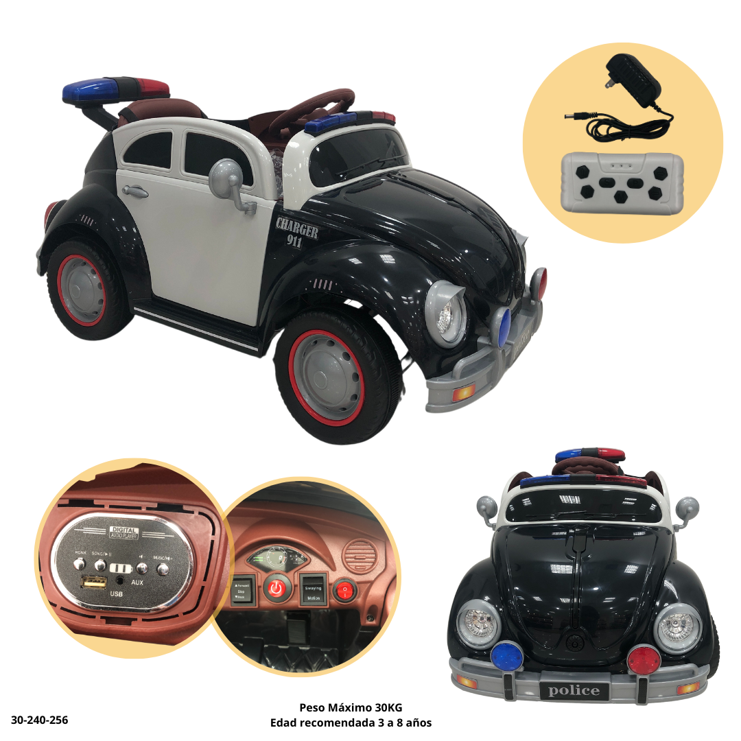CARRO DE POLICIA PARA NIÑO
