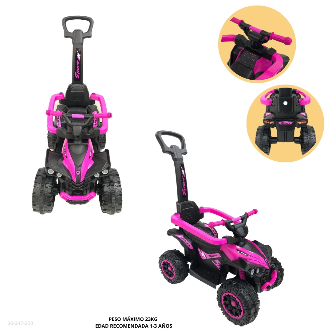 MOTO FUCSIA PARA NIÑAS