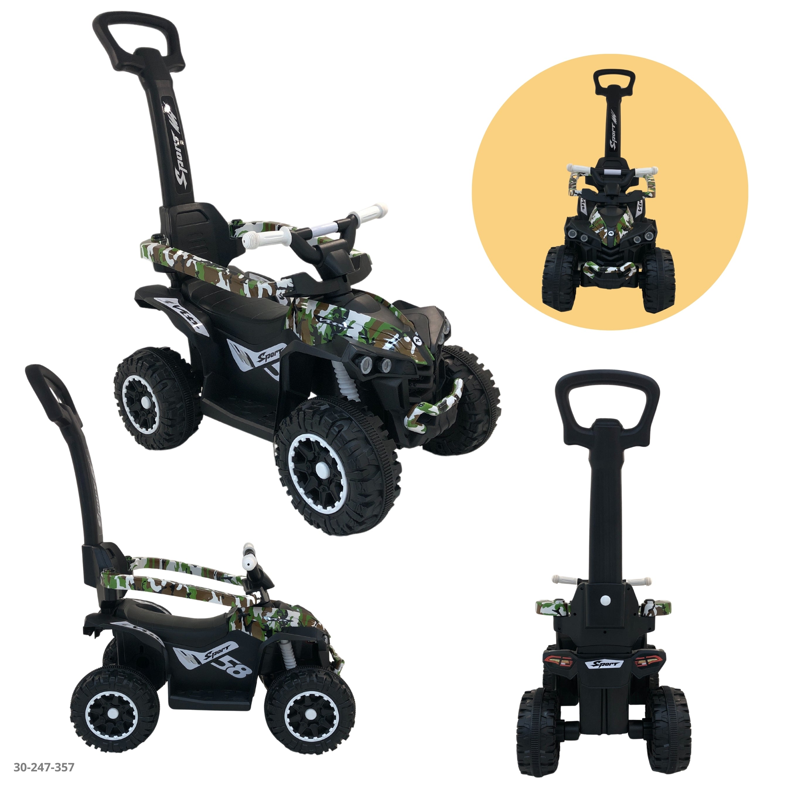 MOTO PARA NIÑOS VERDE