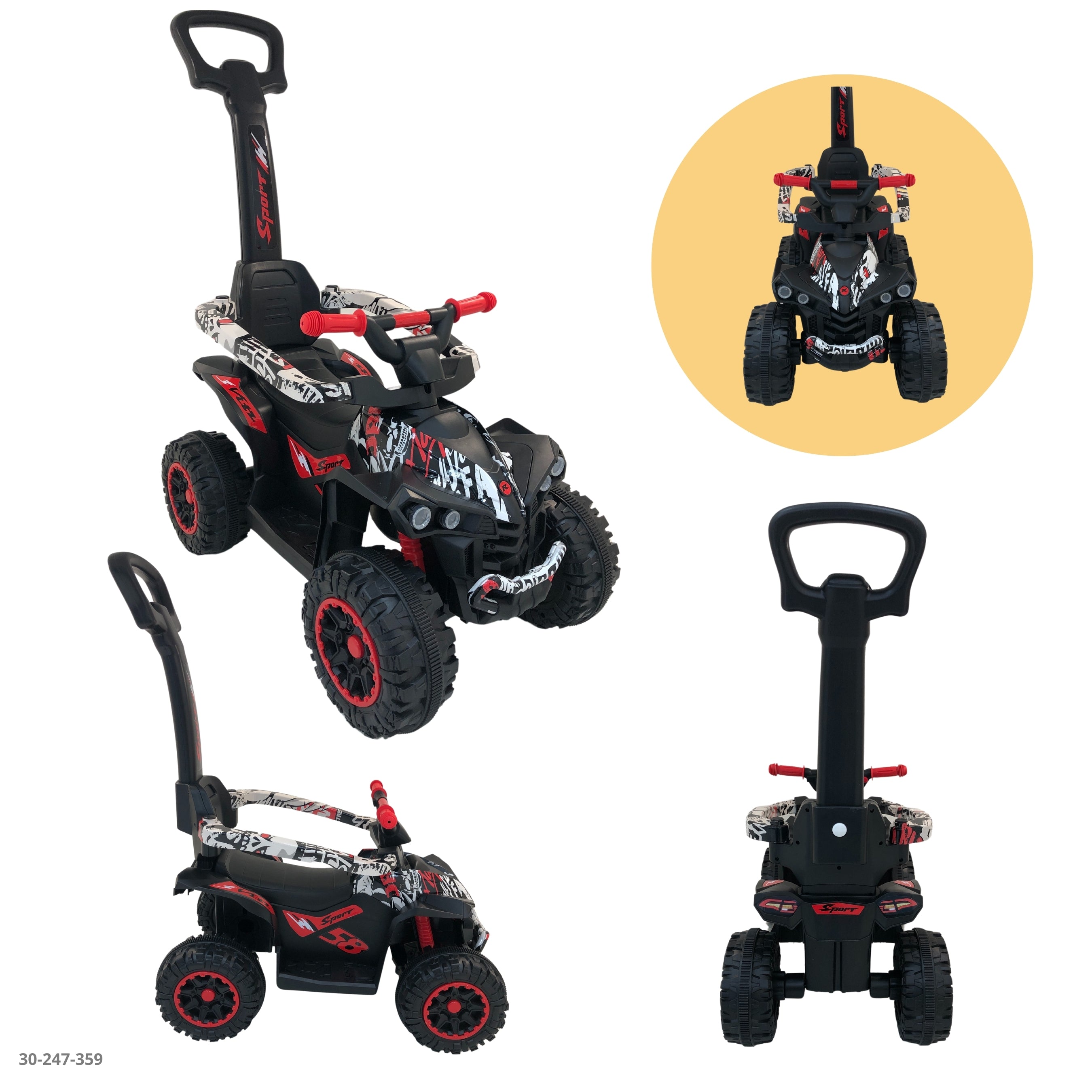 MOTO PARA NIÑOS ROJO