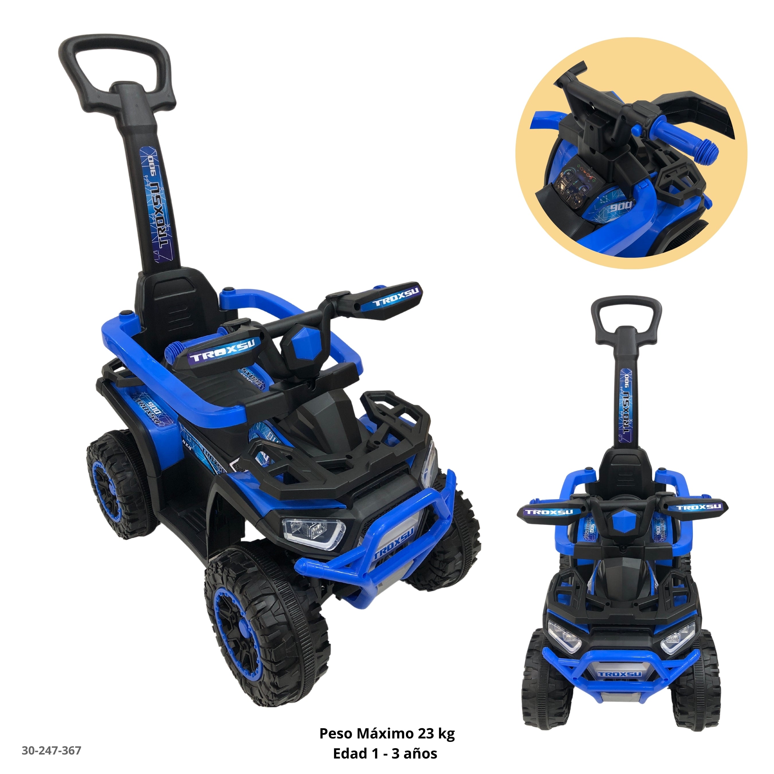 MOTO AZUL PARA NIÑOS