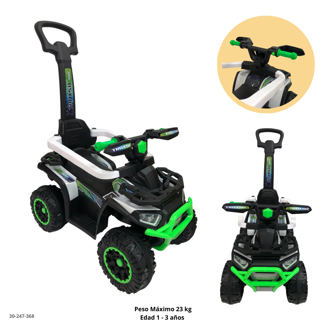 MOTO VERDE PARA NIÑOS