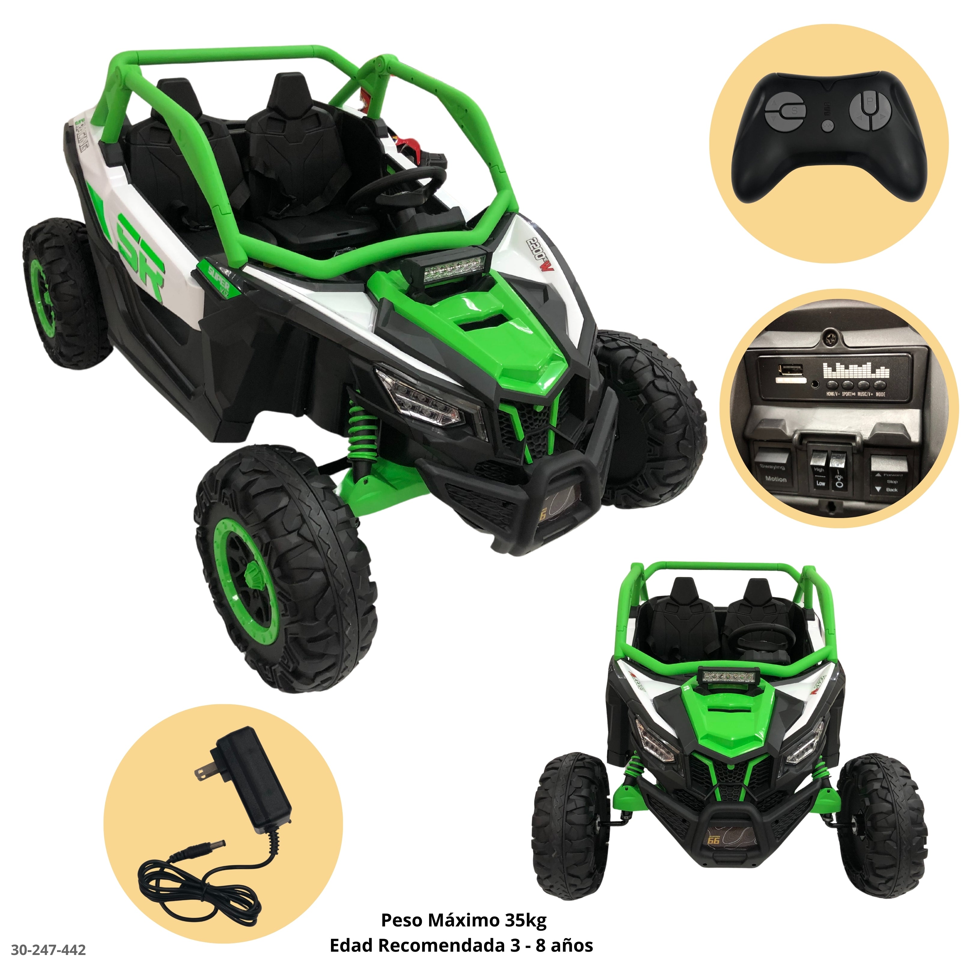 CARRO VERDE BUGGY