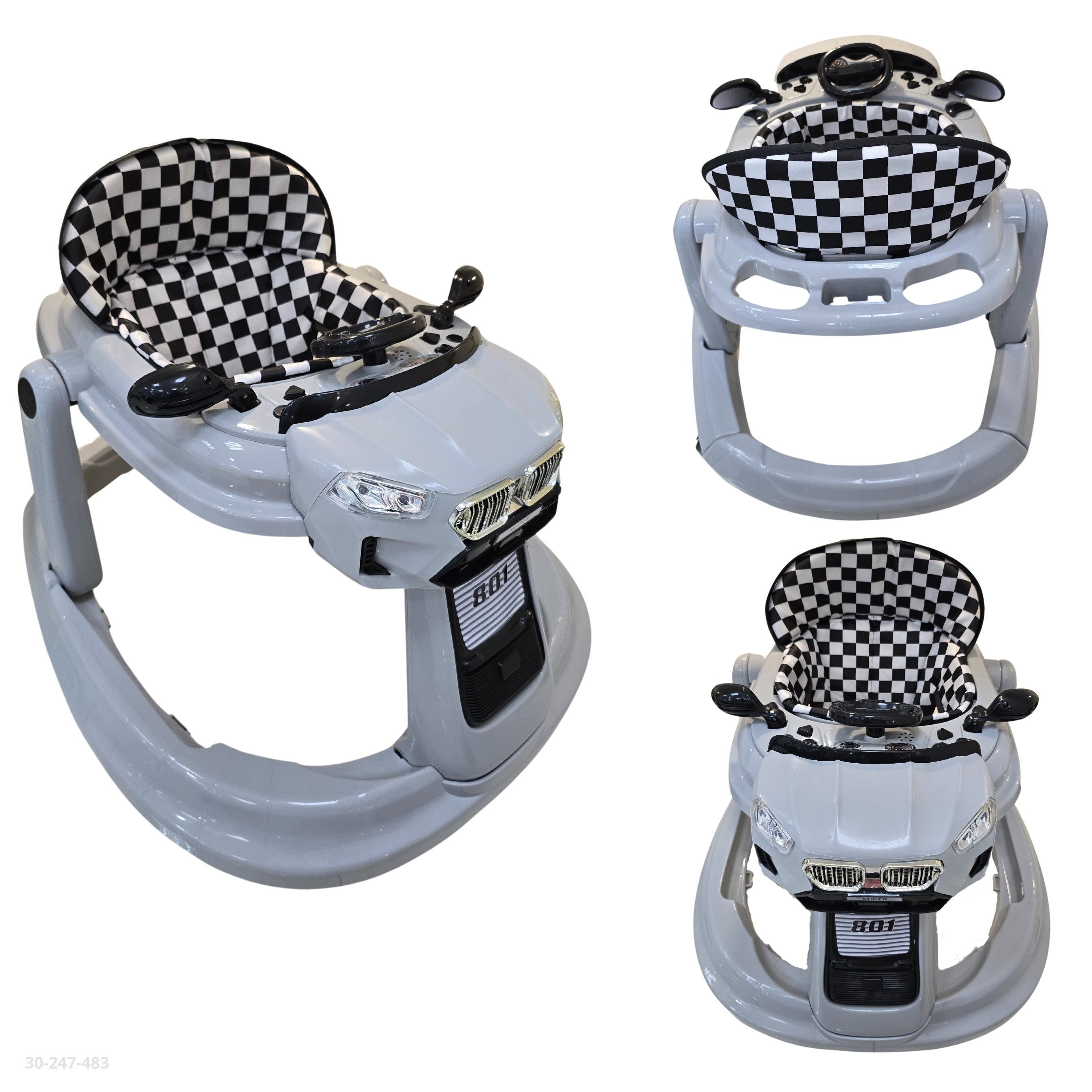 ANDADERA GRIS PARA BEBE