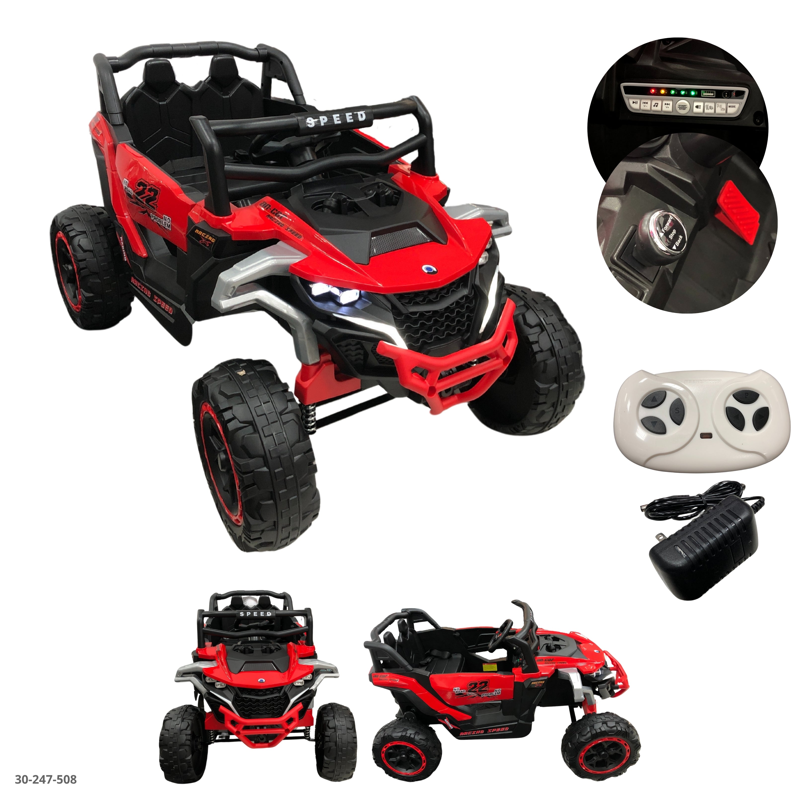 CARRO ROJO PARA NIÑO