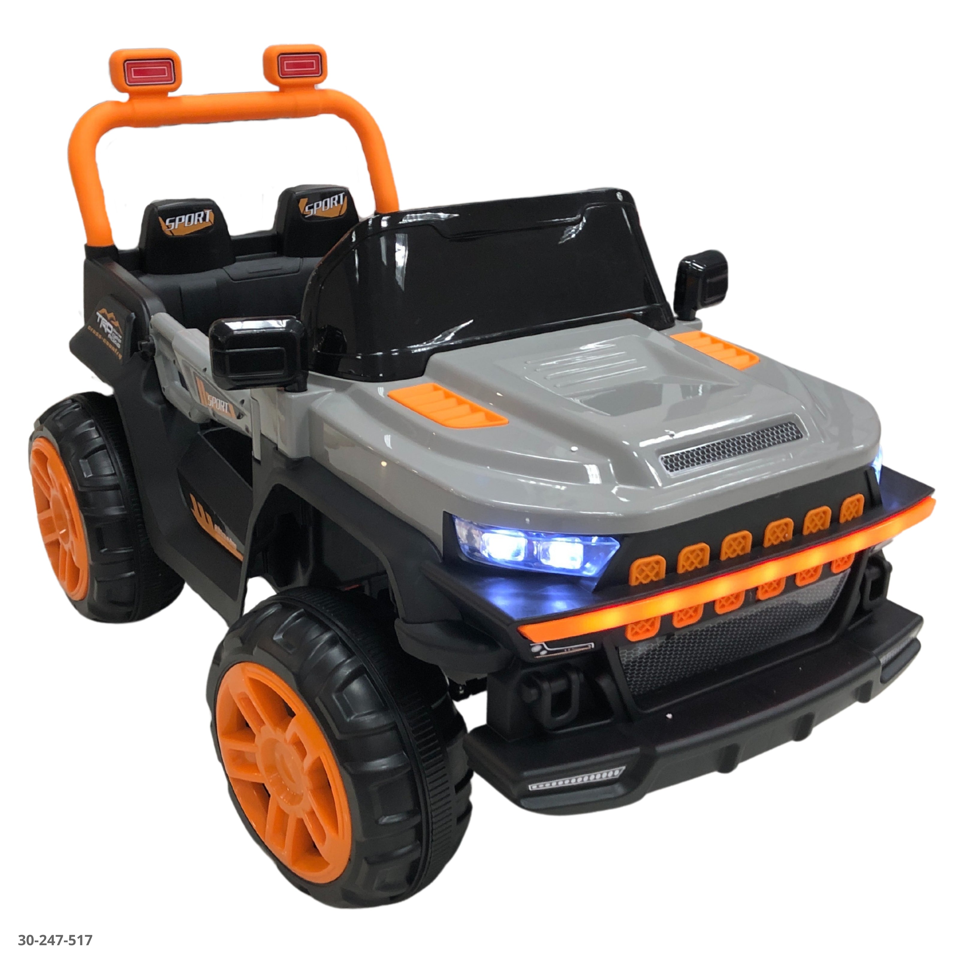 CARRO GRIS PARA NIÑO