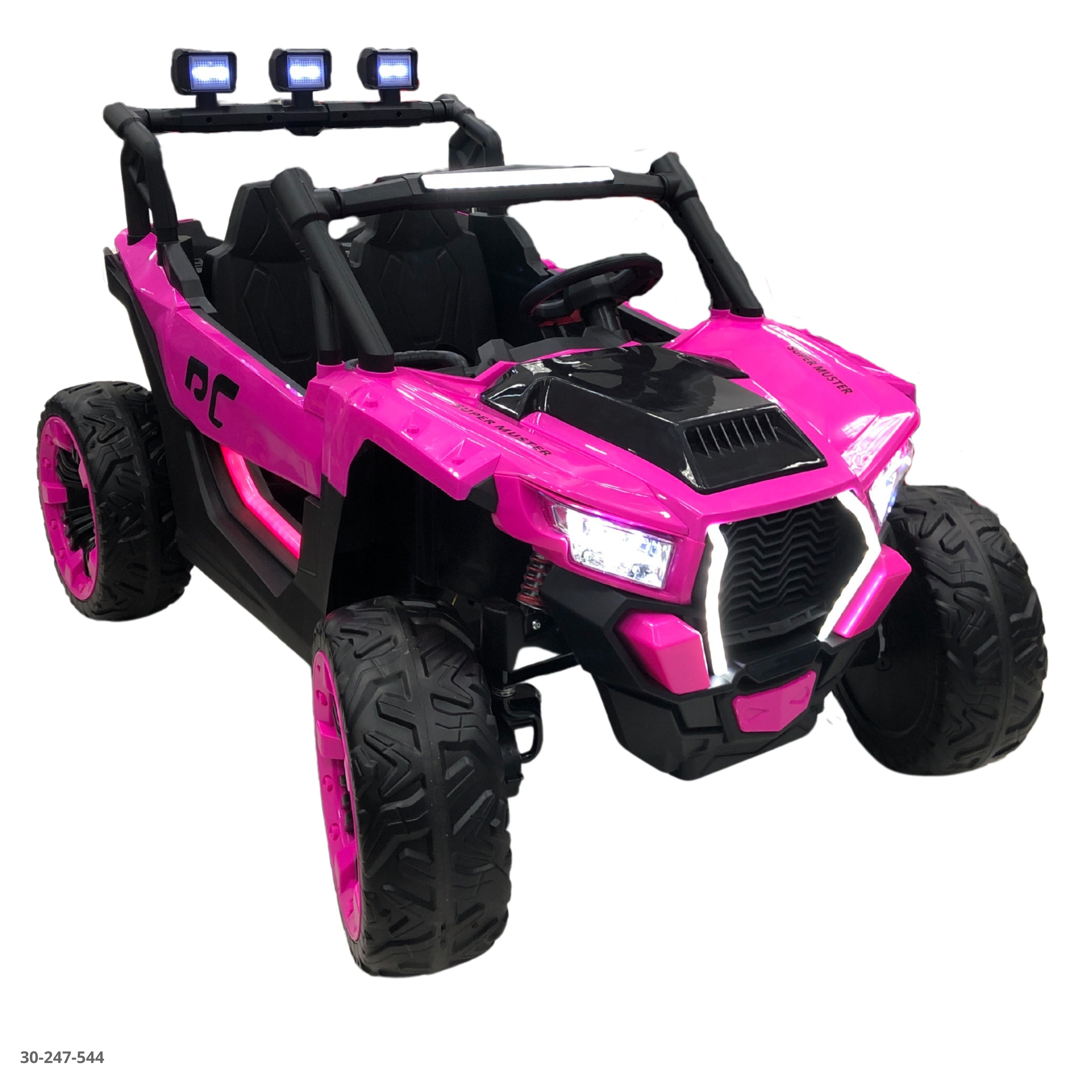 CARRO ROSADO PARA NIÑAS