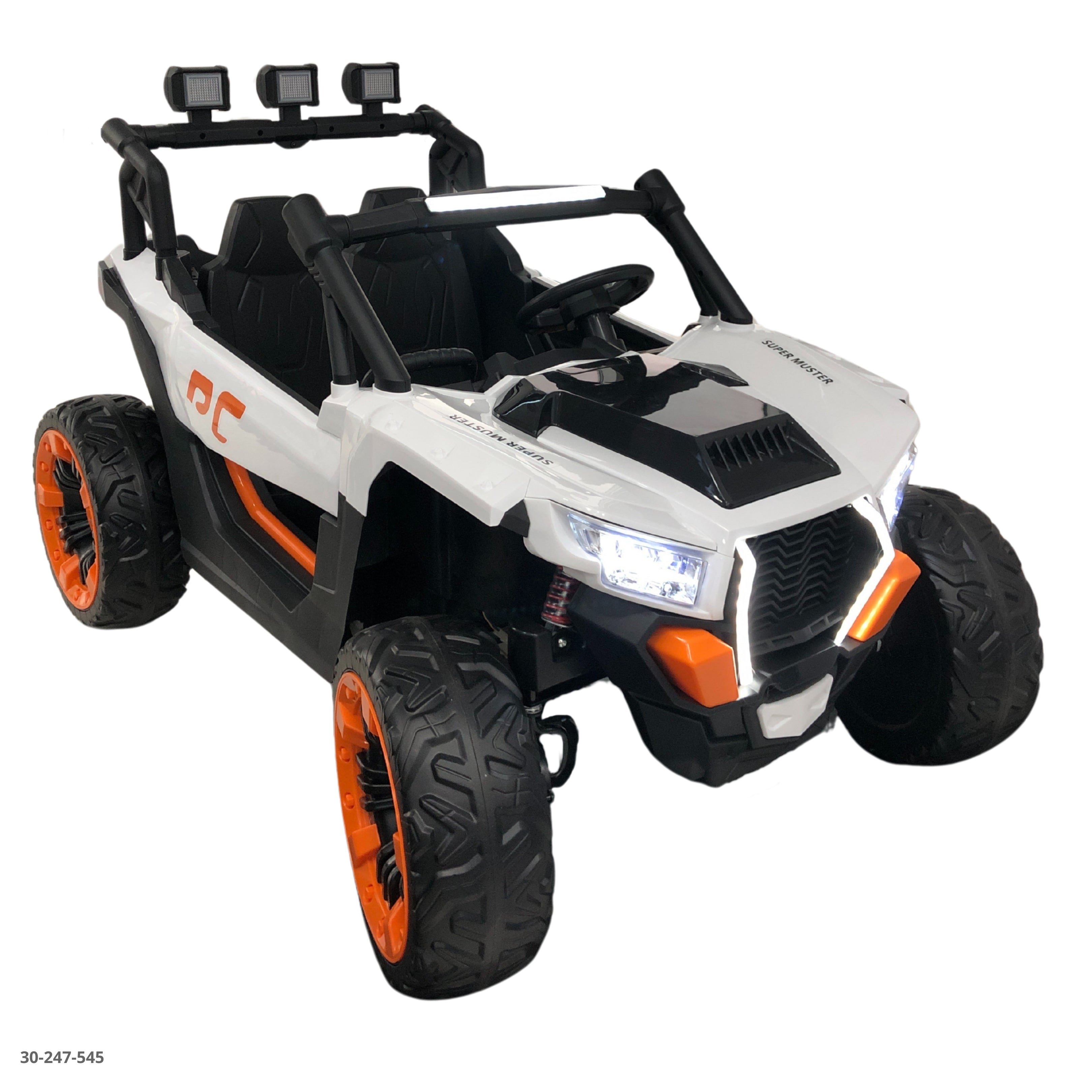 CARRO BLANCO PARA NIÑOS