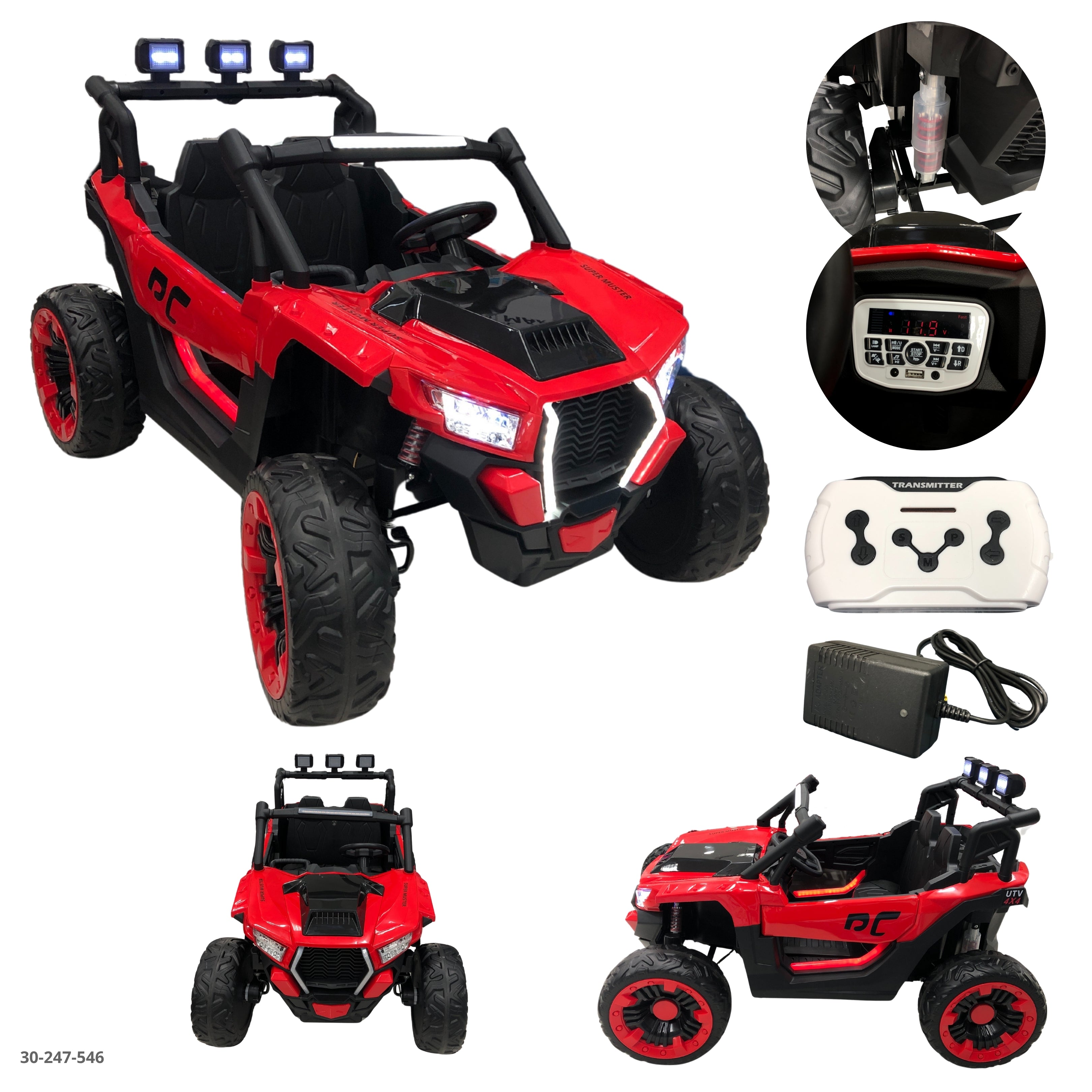 CARRO ROJO PARA NIÑOS