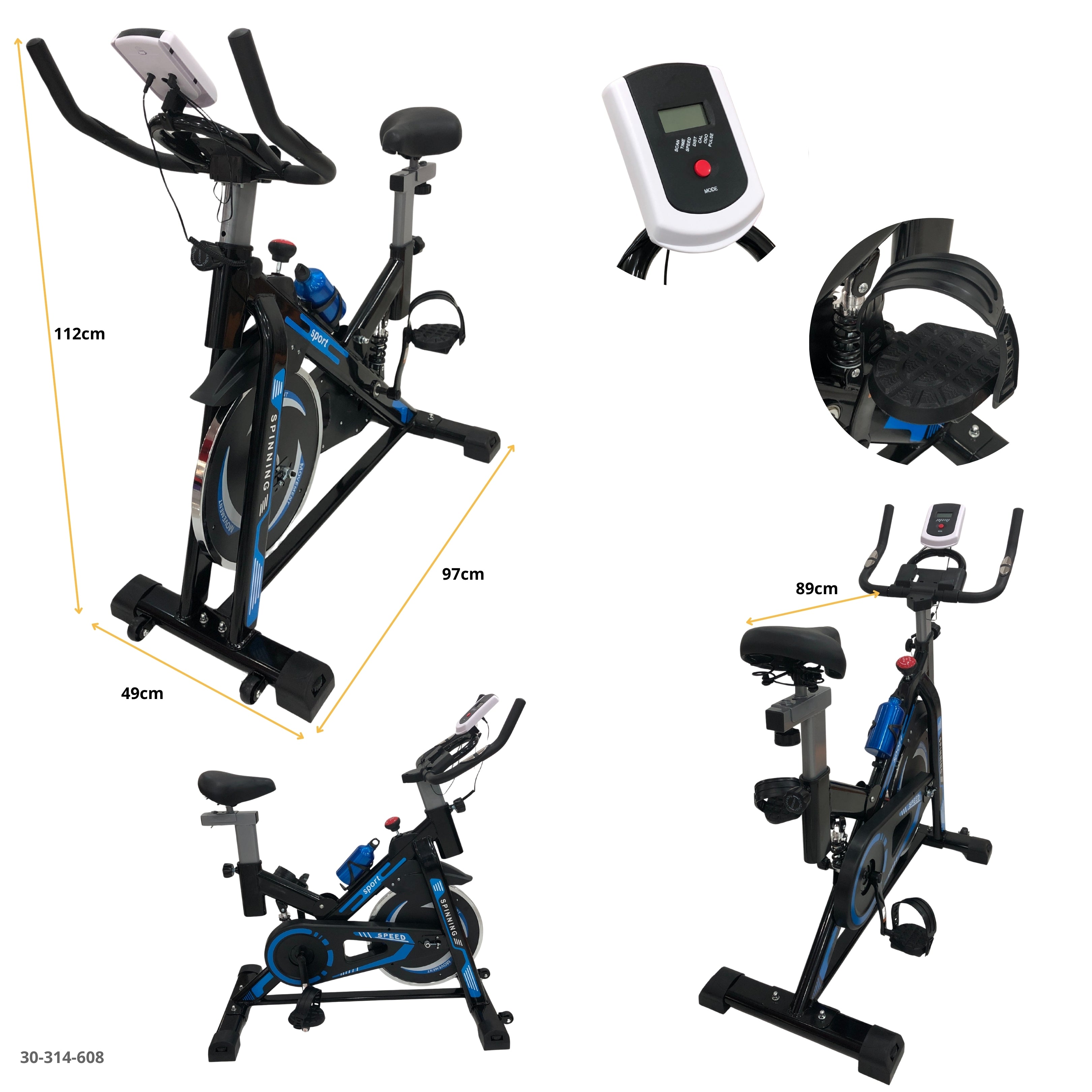 BICICLETA DE SPINNING