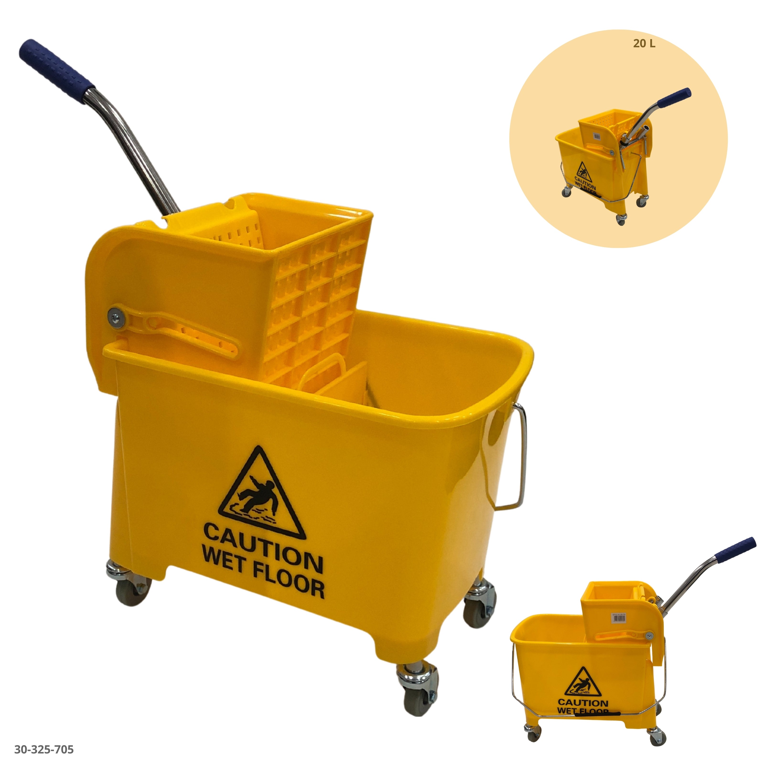 CUBO EXPRIMIDOR P/TRAPEADOR 20L