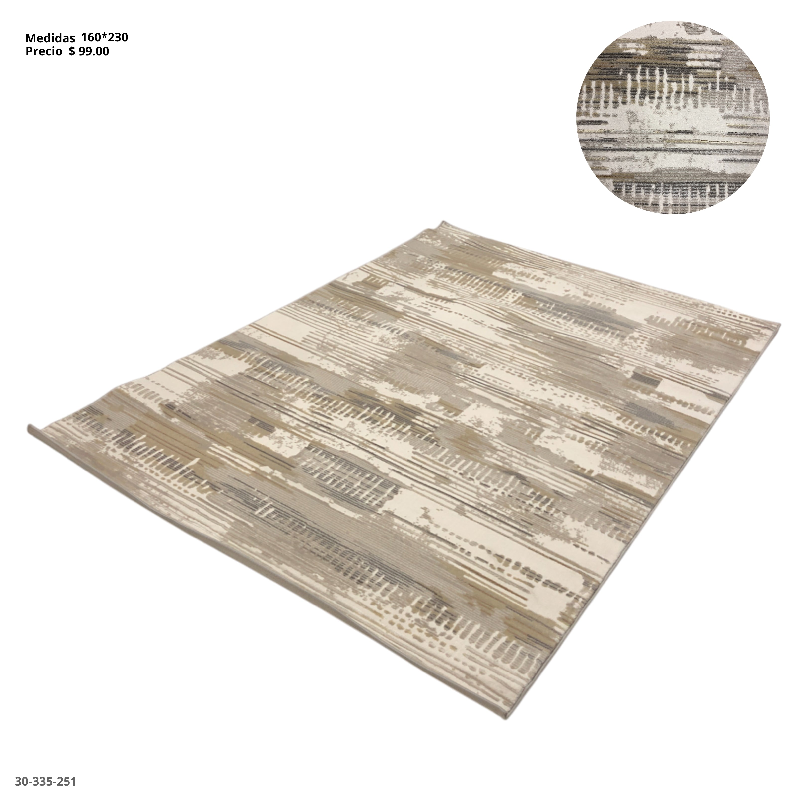 ALFOMBRA DE HOGAR 160*230 CM ESTILO 2