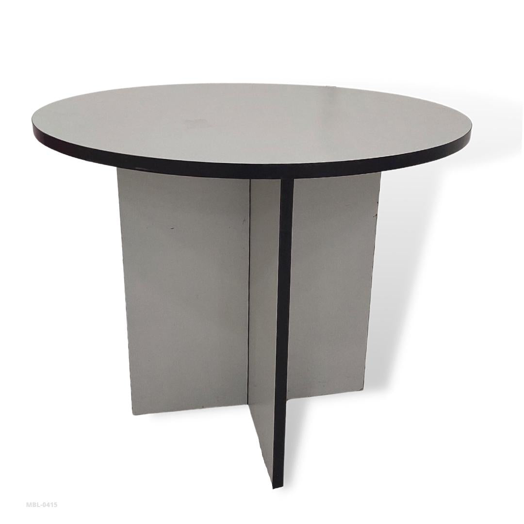 MESA PARA OFICINA 90CM REDONDA MBL-0415