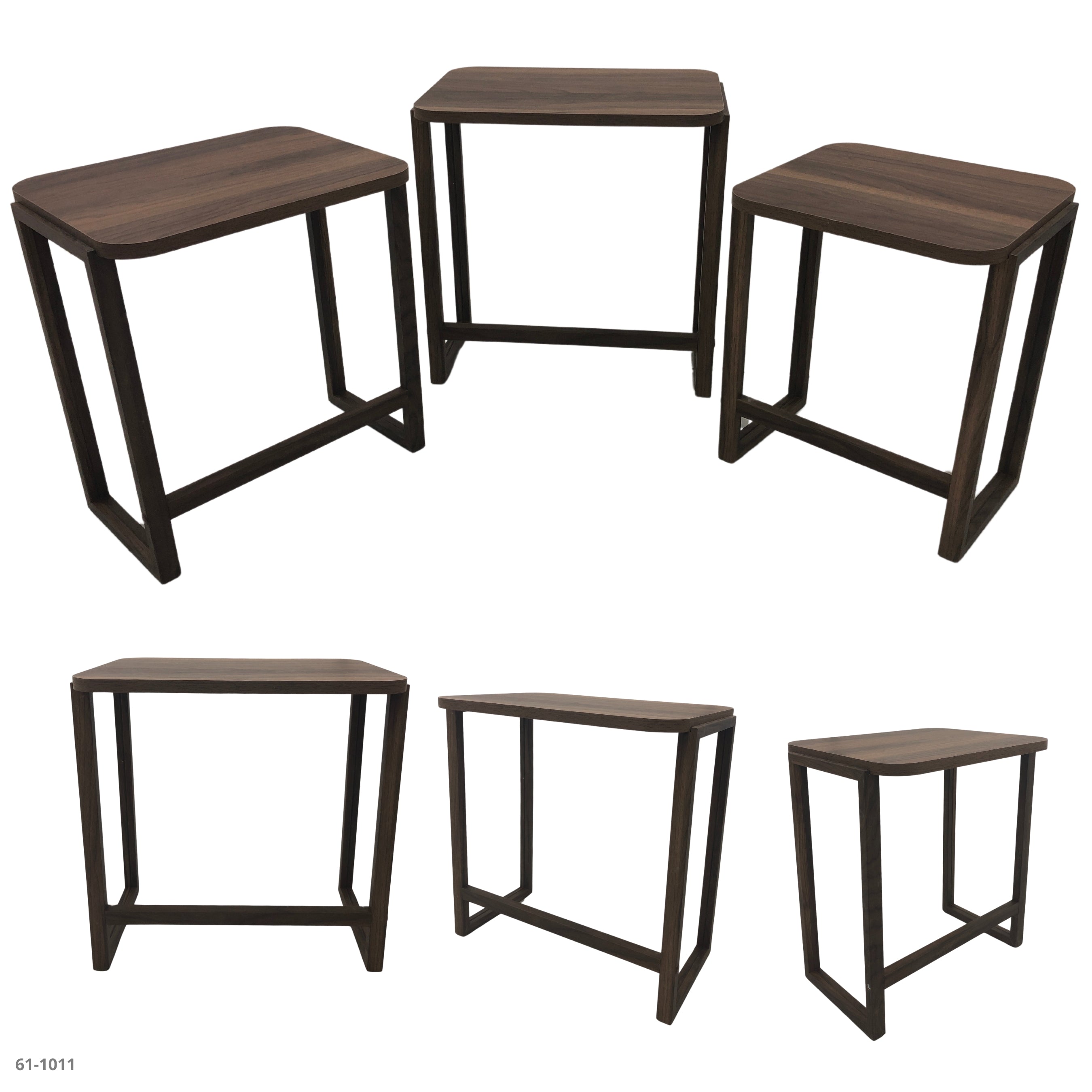 JGO MESITAS 3 PZA NUEZ