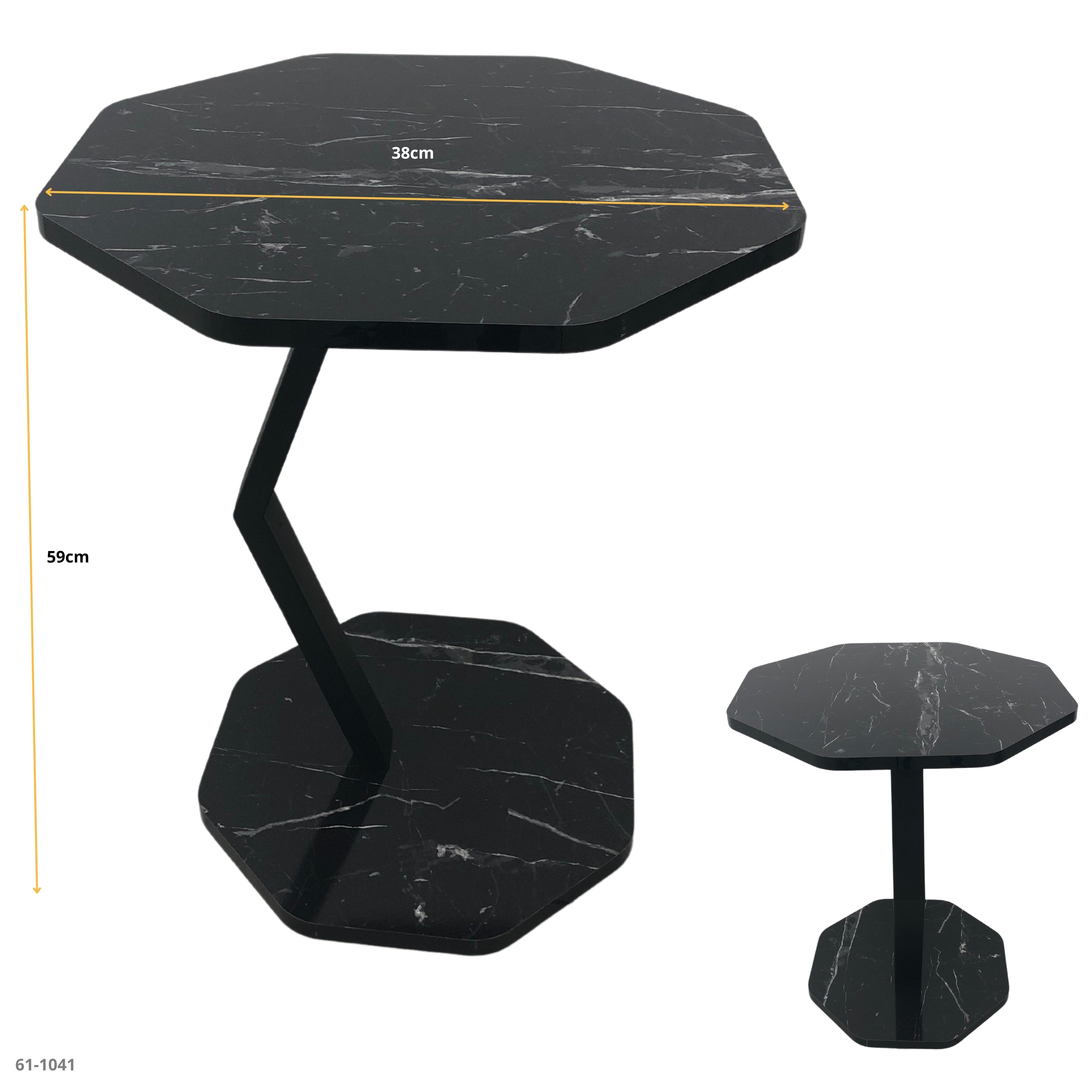 MESITA DE CAFÉ PERSONAL NEGRO