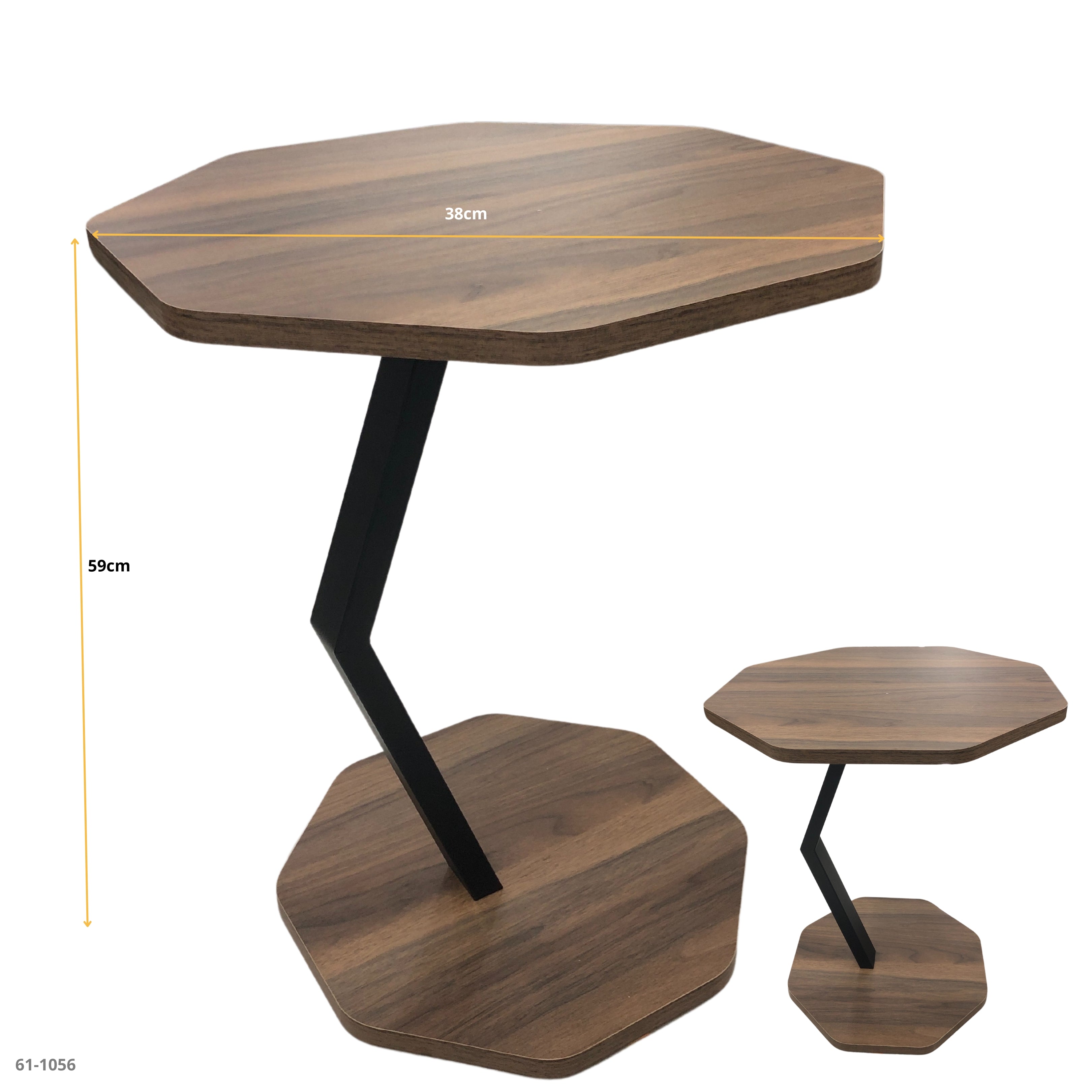 MESITA DE CAFÉ PERSONAL NUEZ