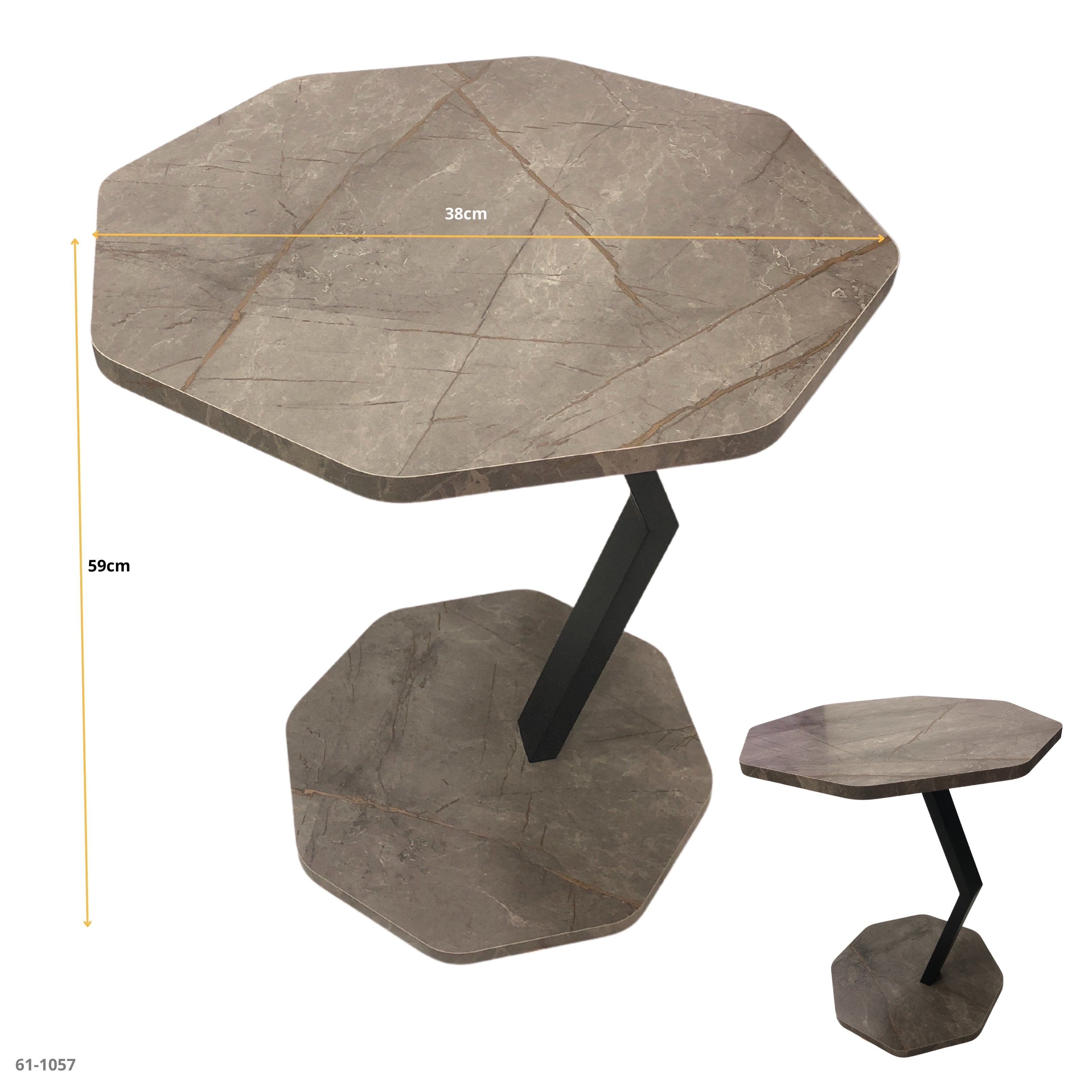 MESITA DE CAFÉ PERSONAL GRIS