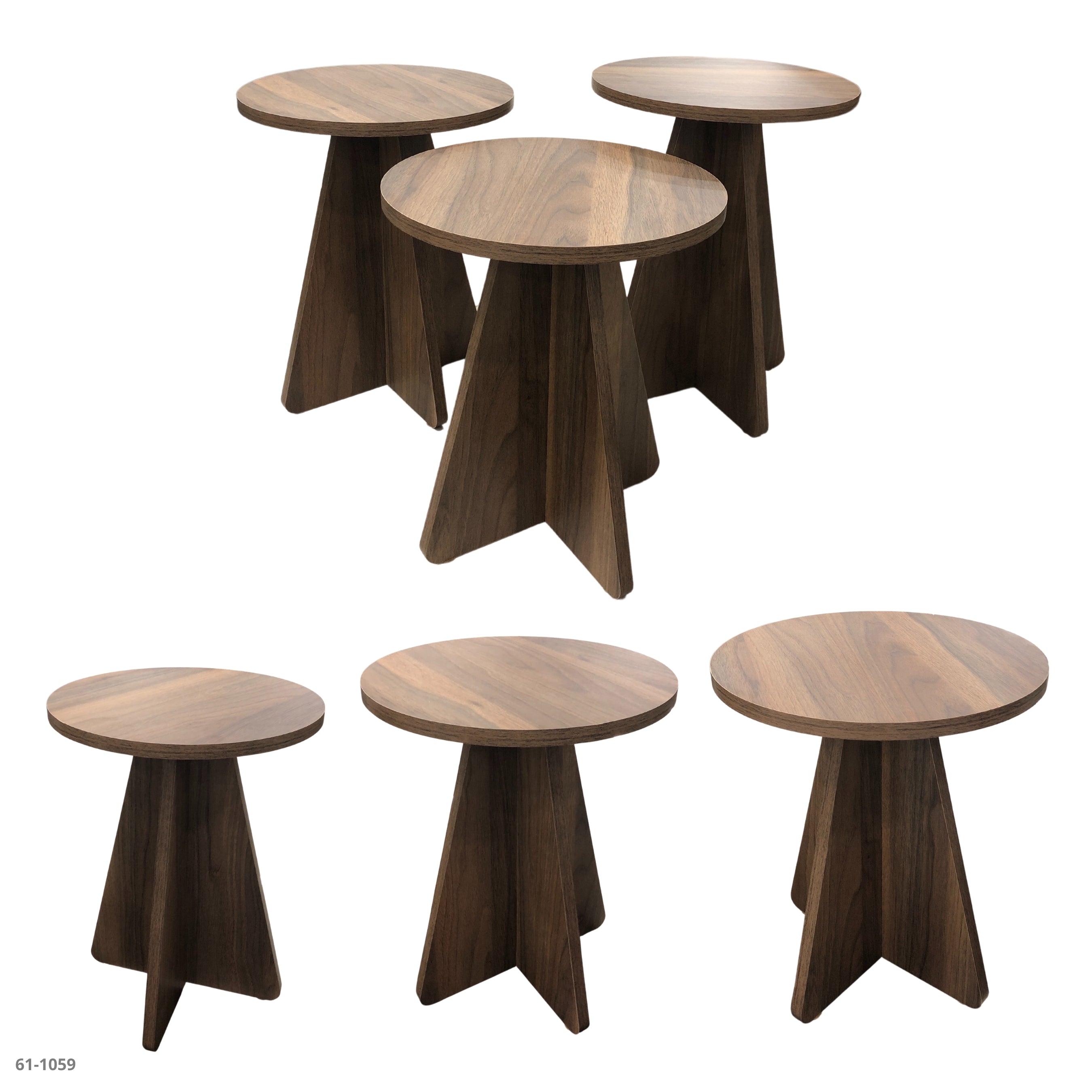 JGO MESITAS 3 PZA NUEZ