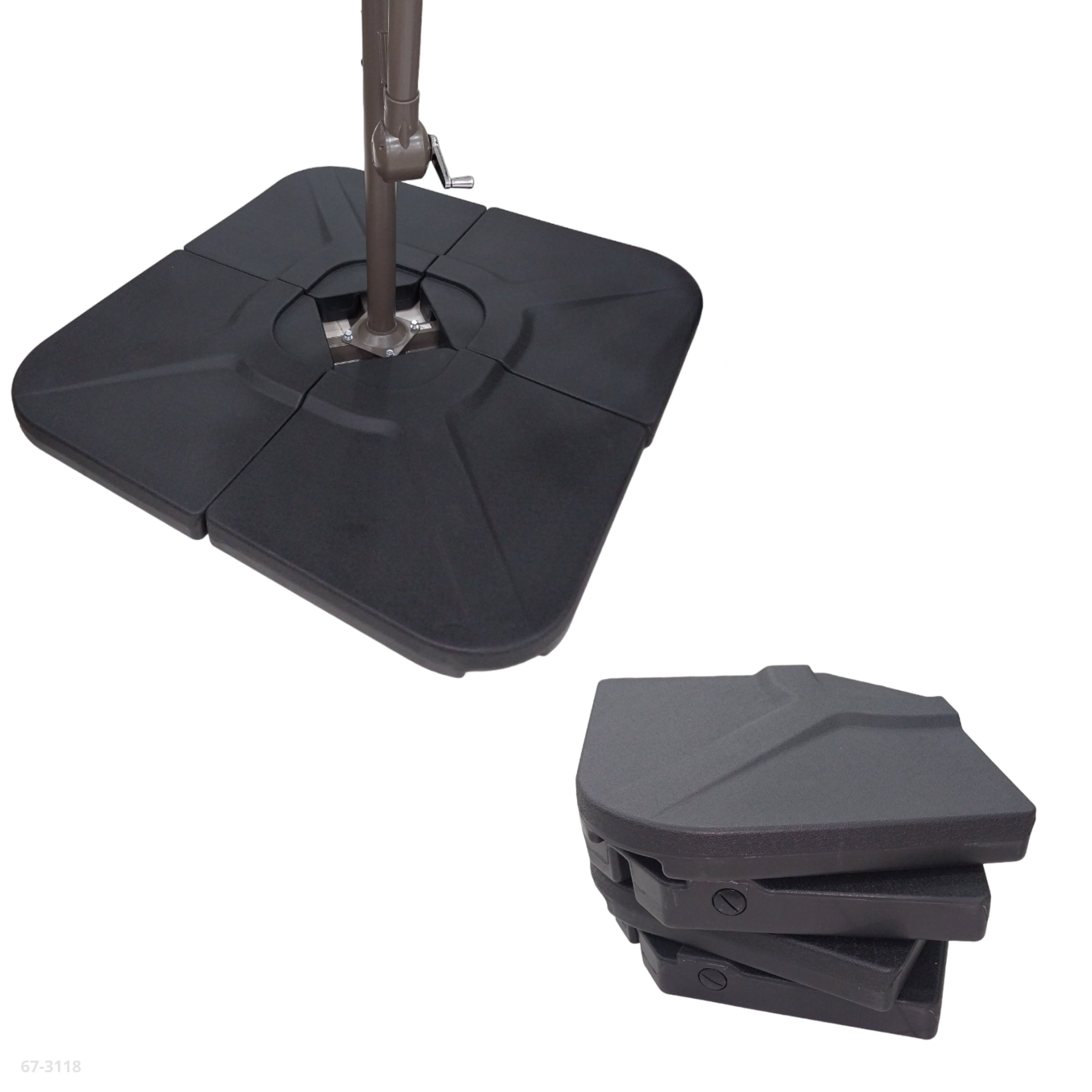 BASE DE SOMBRILLA BANANA