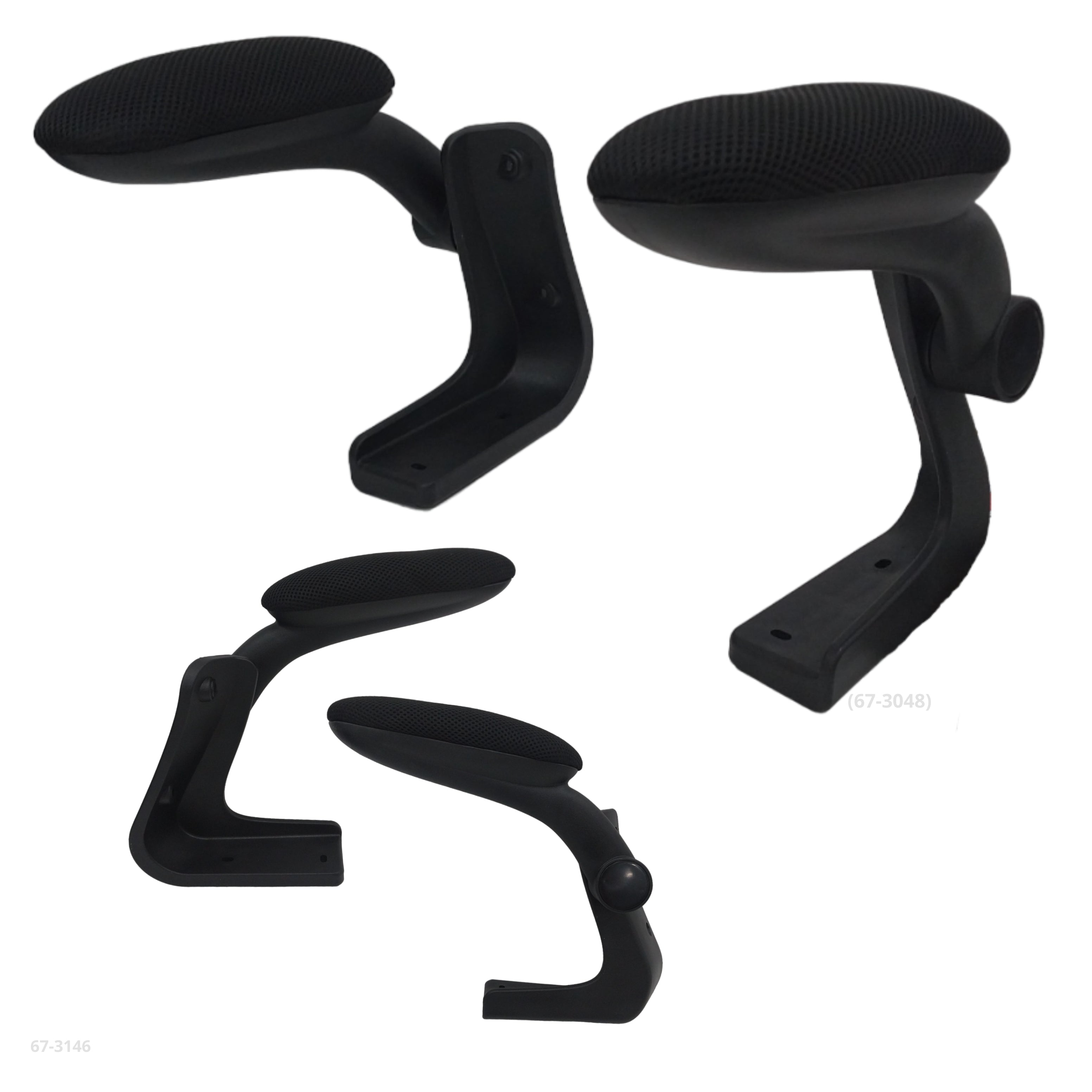 JUEGO REPOSA BRAZOS CON ALMOHADILLA