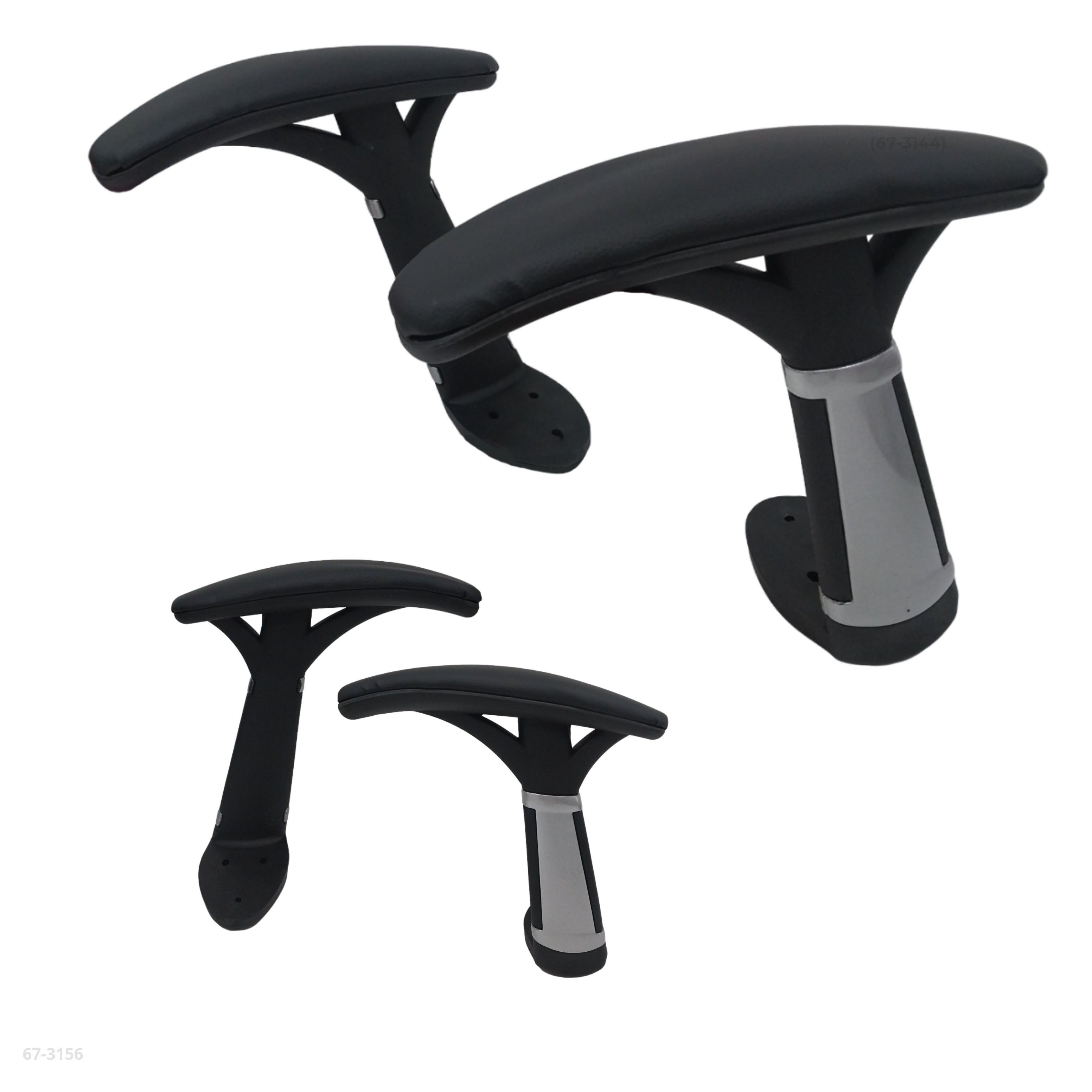 JUEGO REPOSA BRAZOS CON ALMOHADILLA