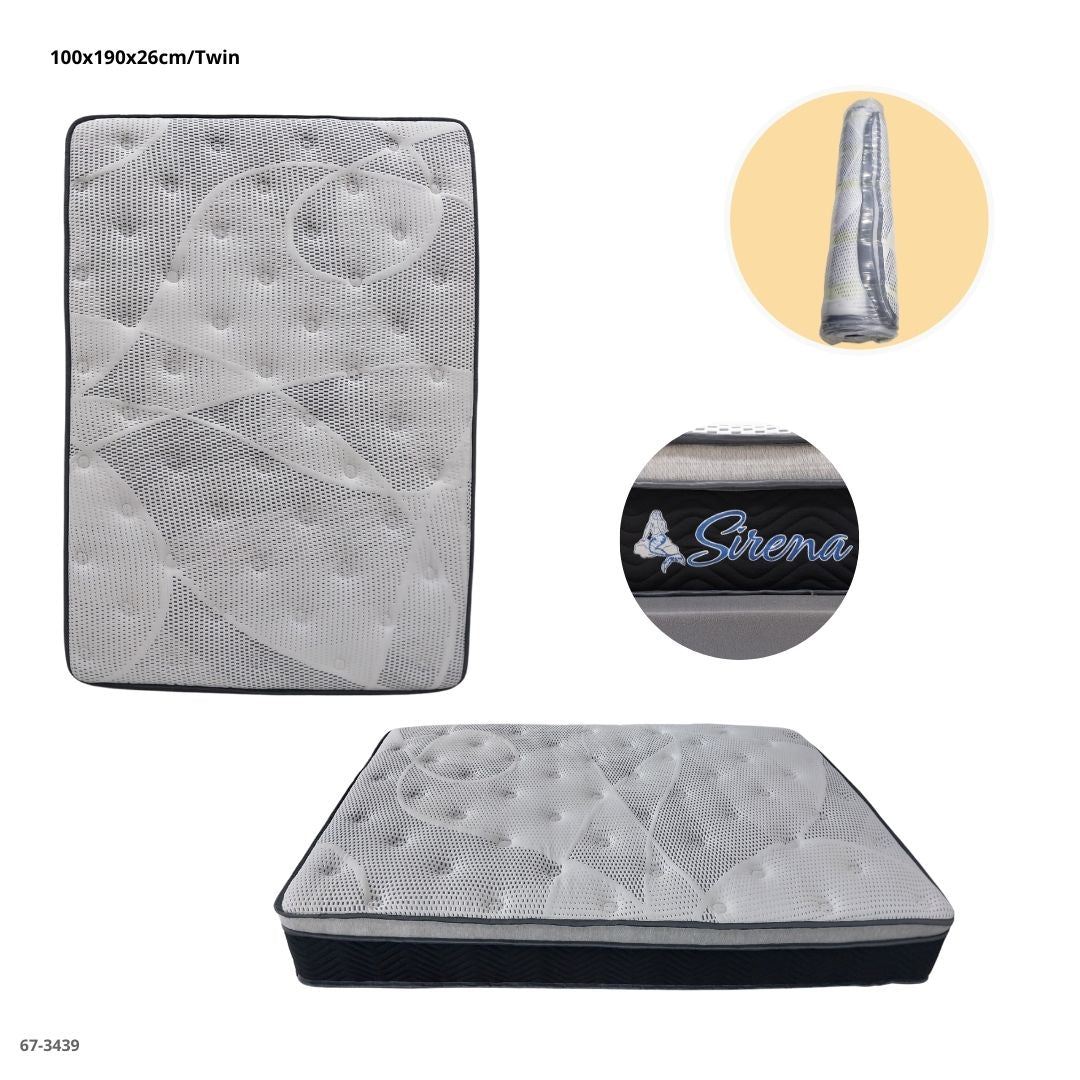 COLCHON EMPACADO AL VACIO SIRENA