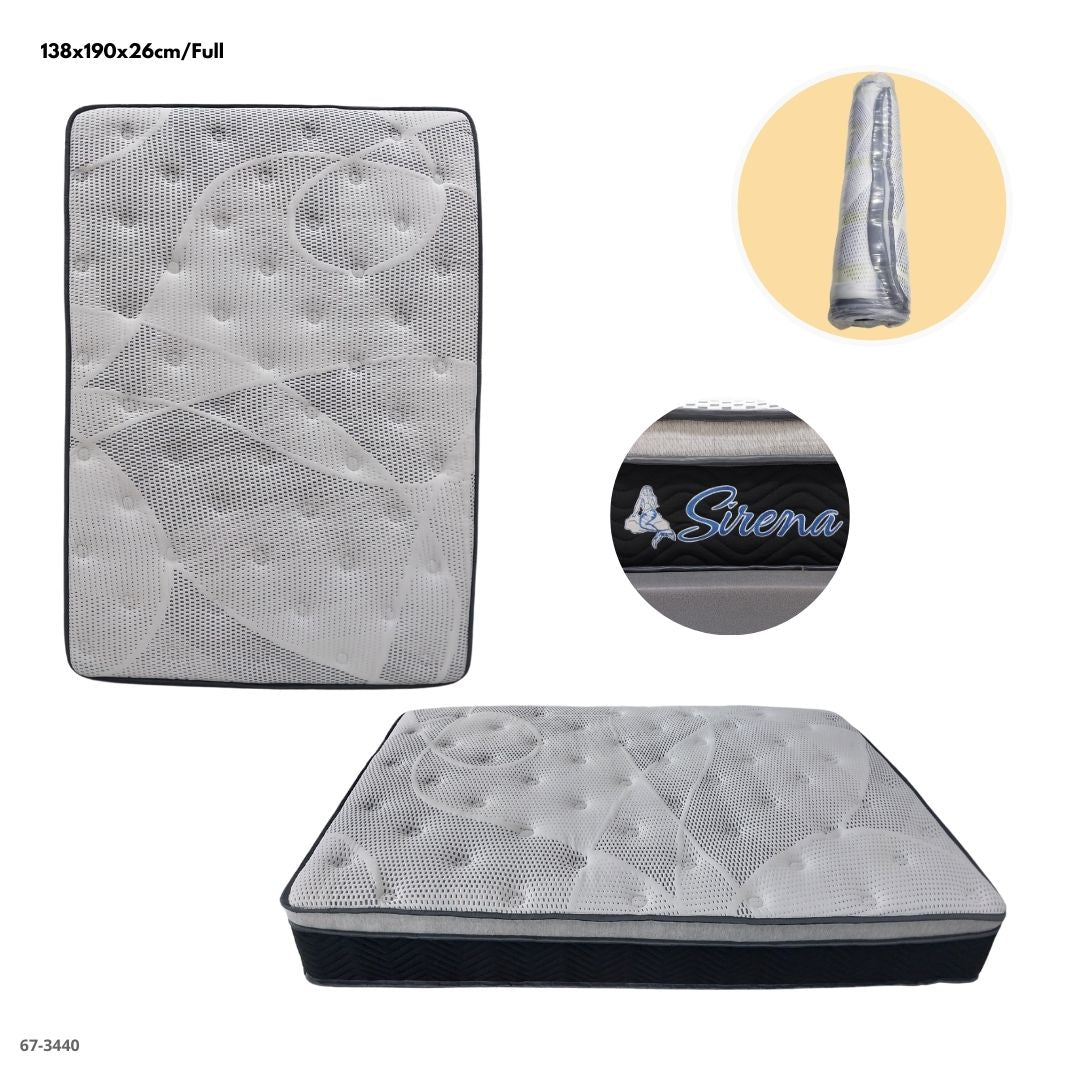 COLCHON EMPACADO AL VACIO SIRENA
