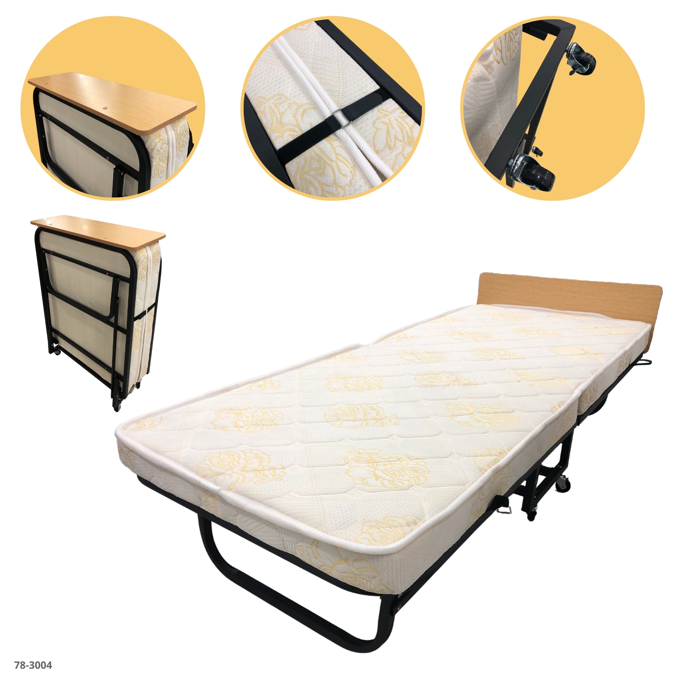 MODERN TWIN GRAY BED